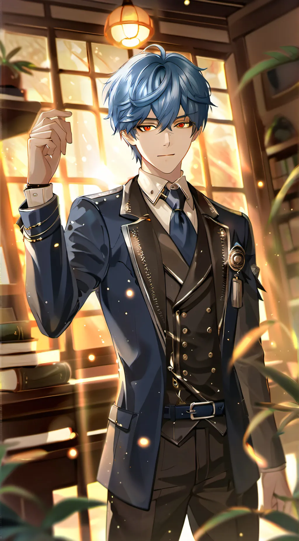 ai character: Bass background