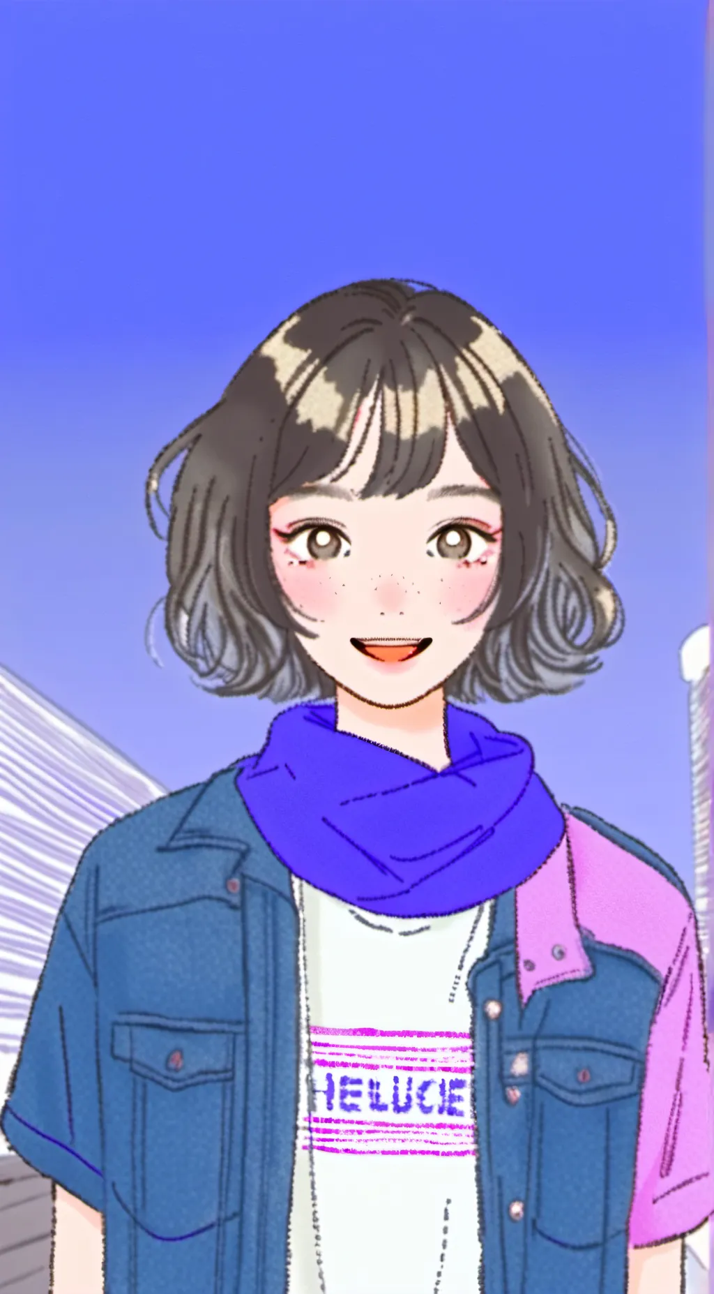 ai character: Ellie background