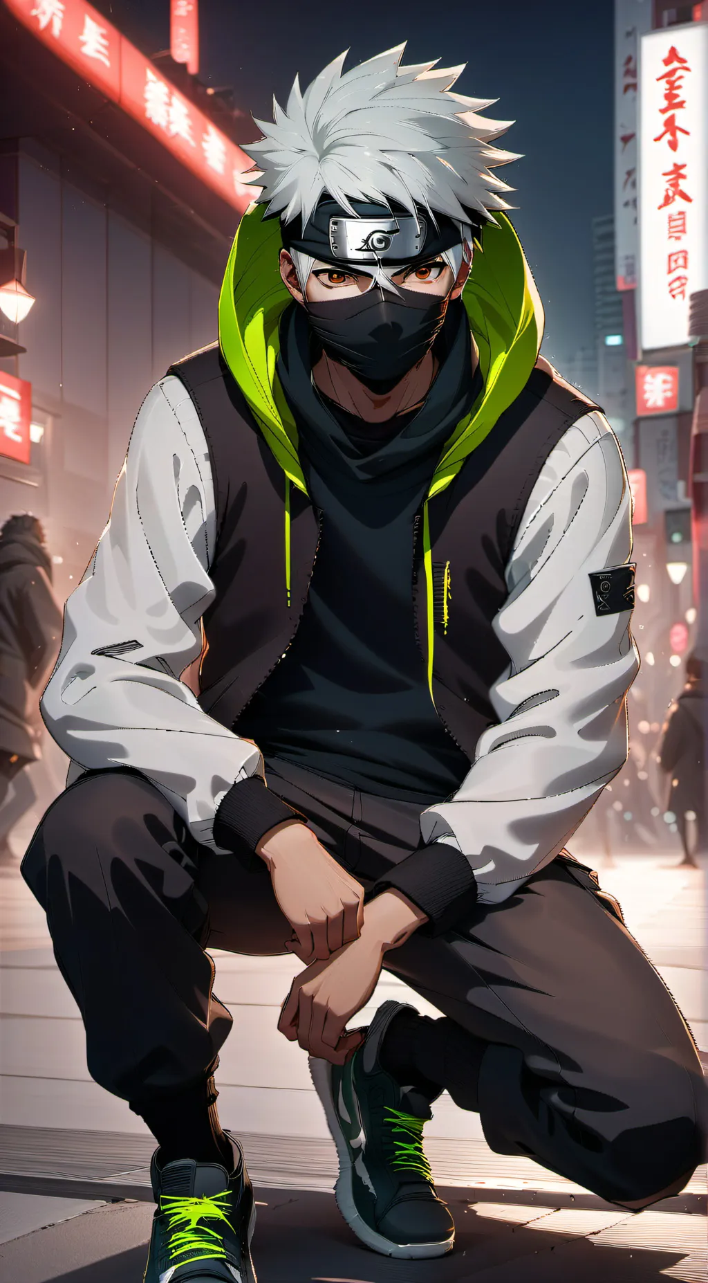 ai character: Kakashi Hatake background