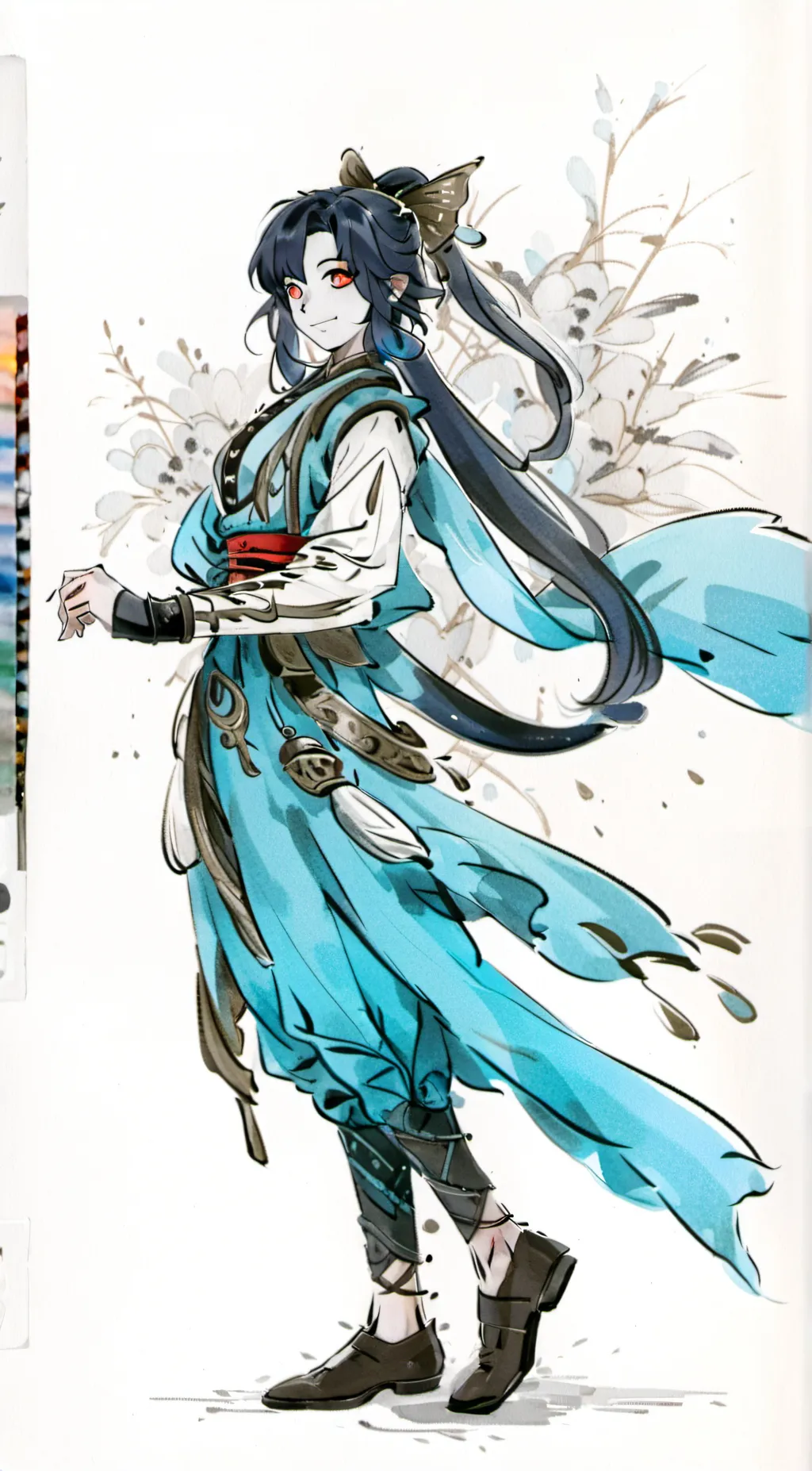 ai character: Nyx background