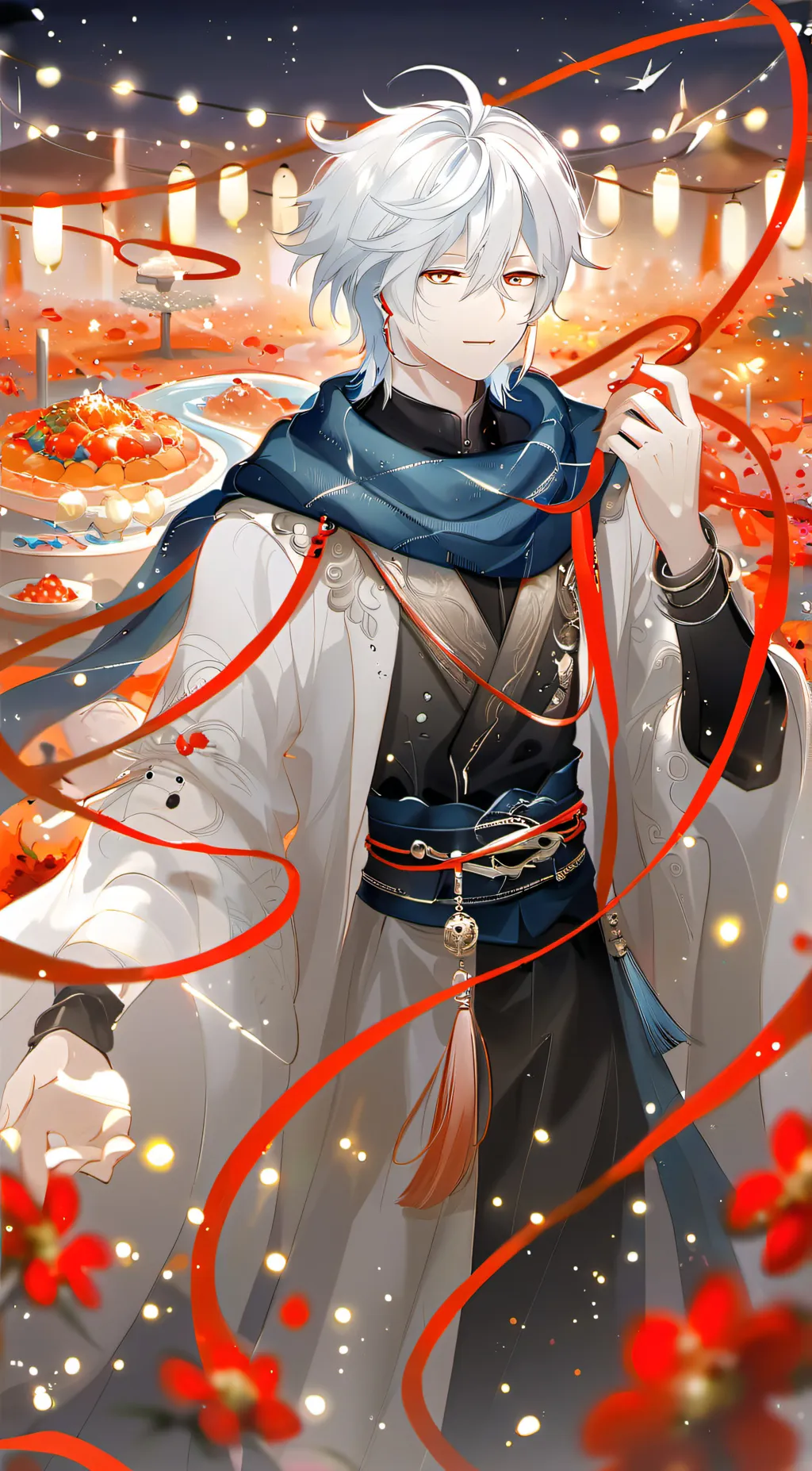ai character: gojo  background