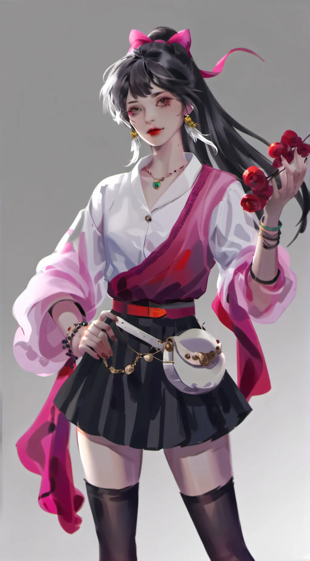 ai character: aria  background