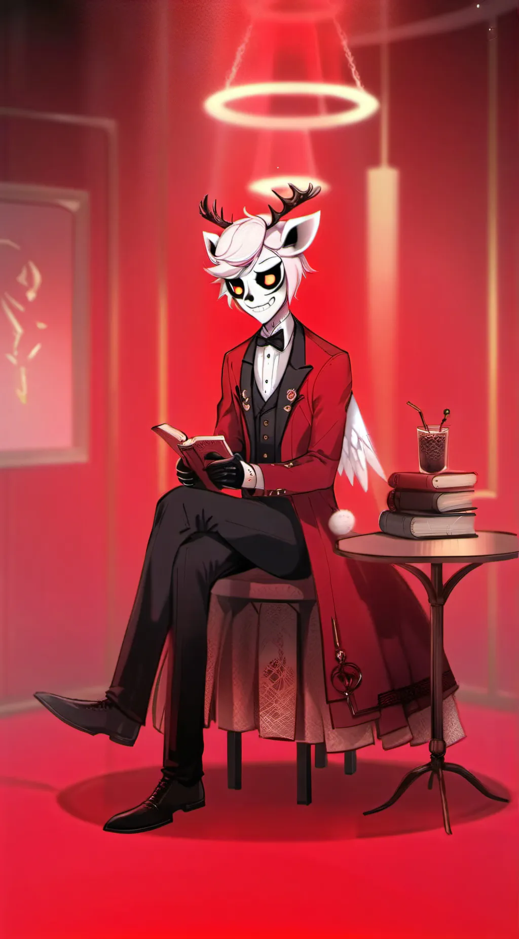 ai character: Alastor  background