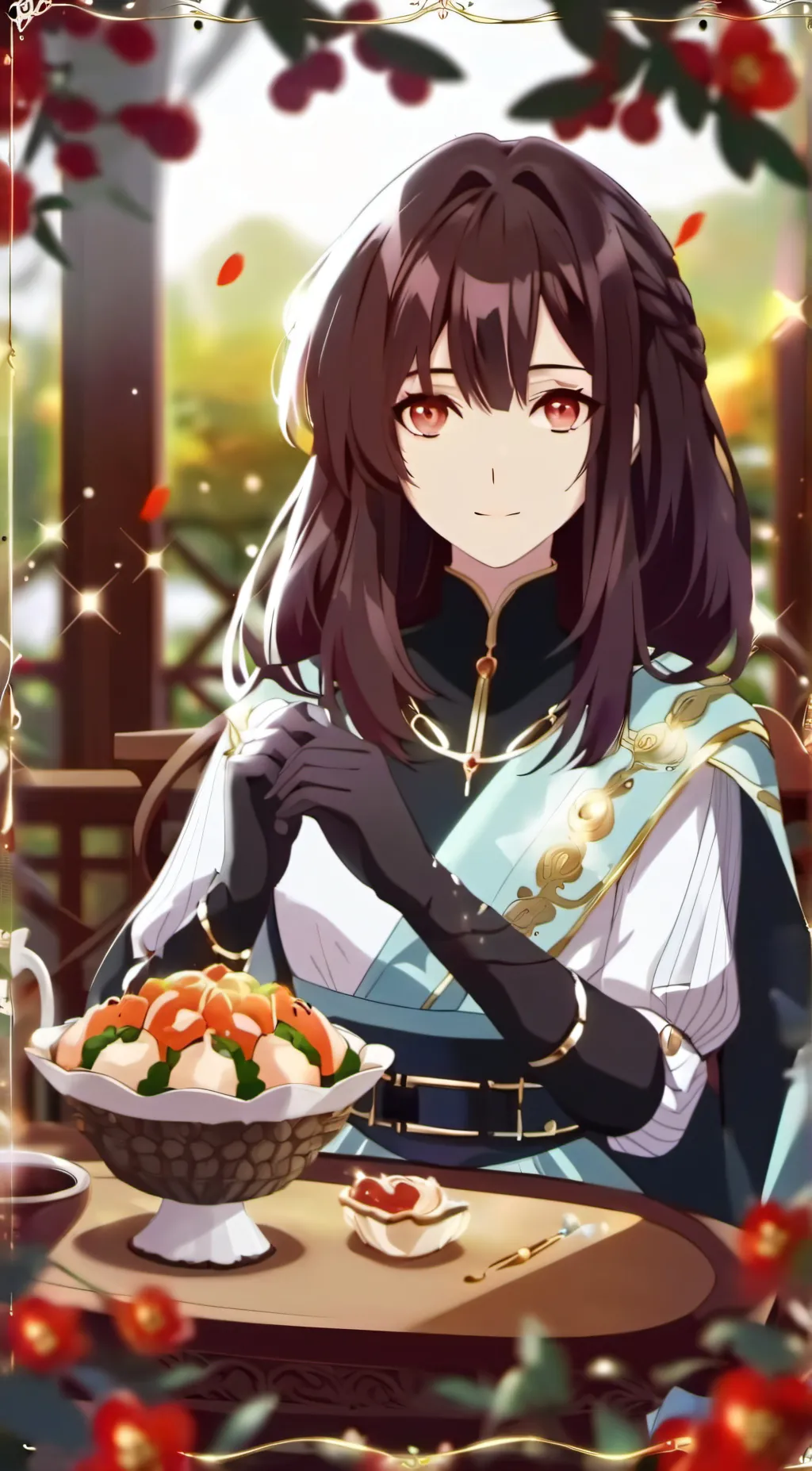 ai character: Sarah background
