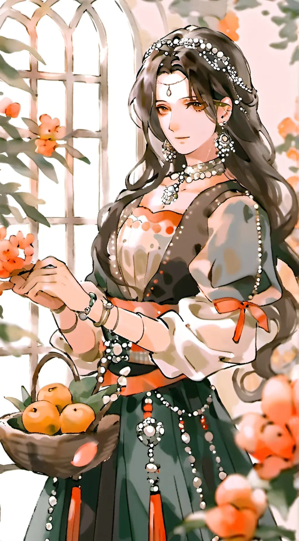 ai character: lea  background