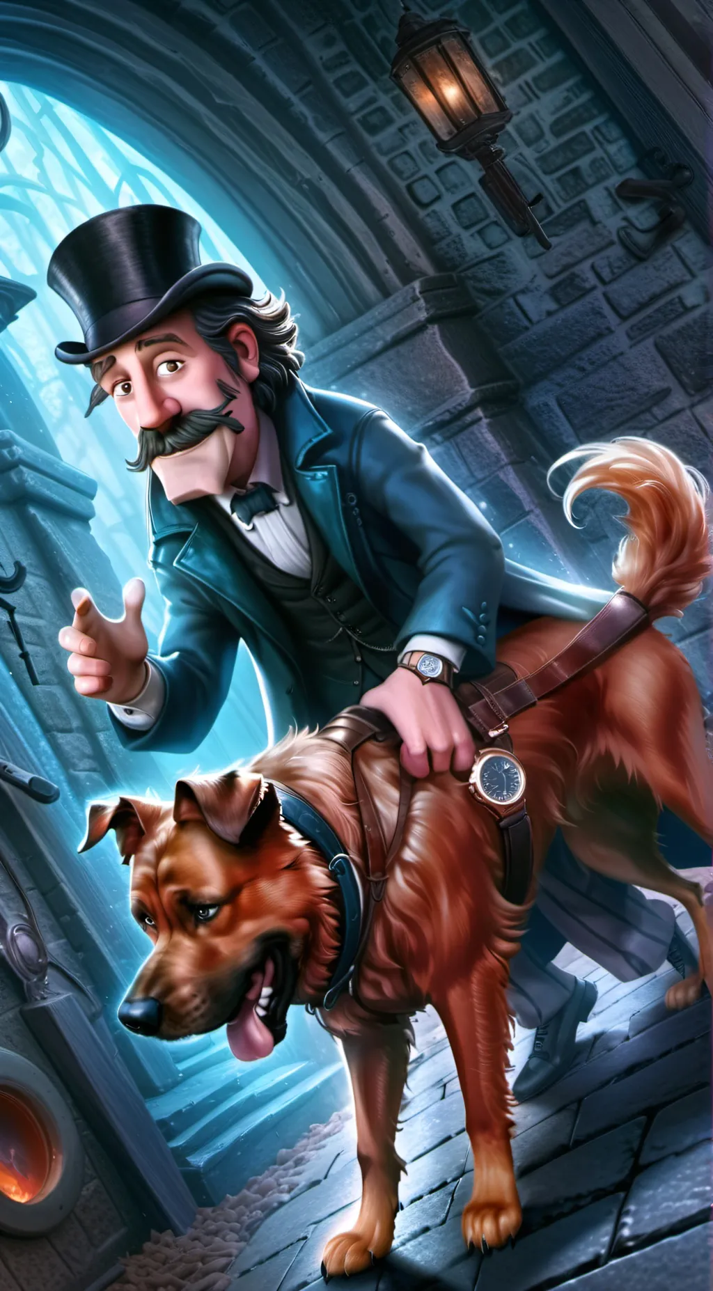 ai character: Tock background