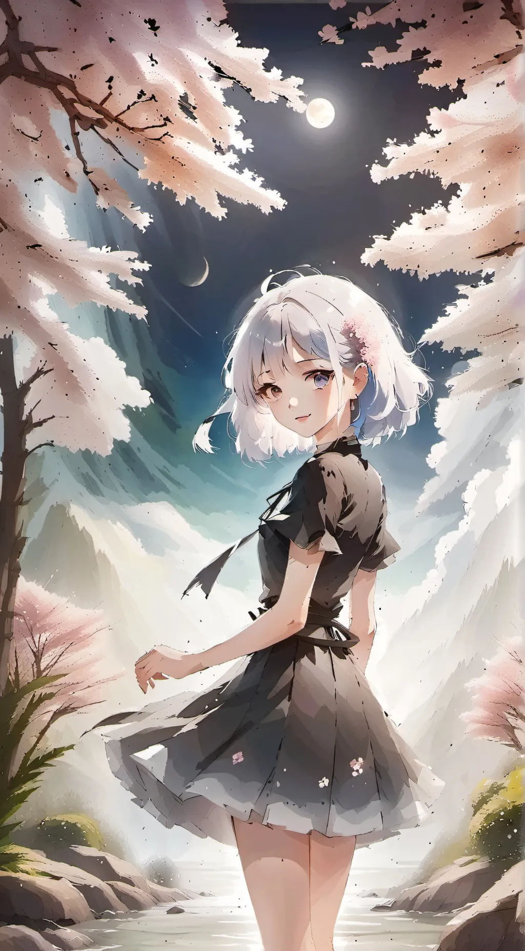 ai character: Kira background