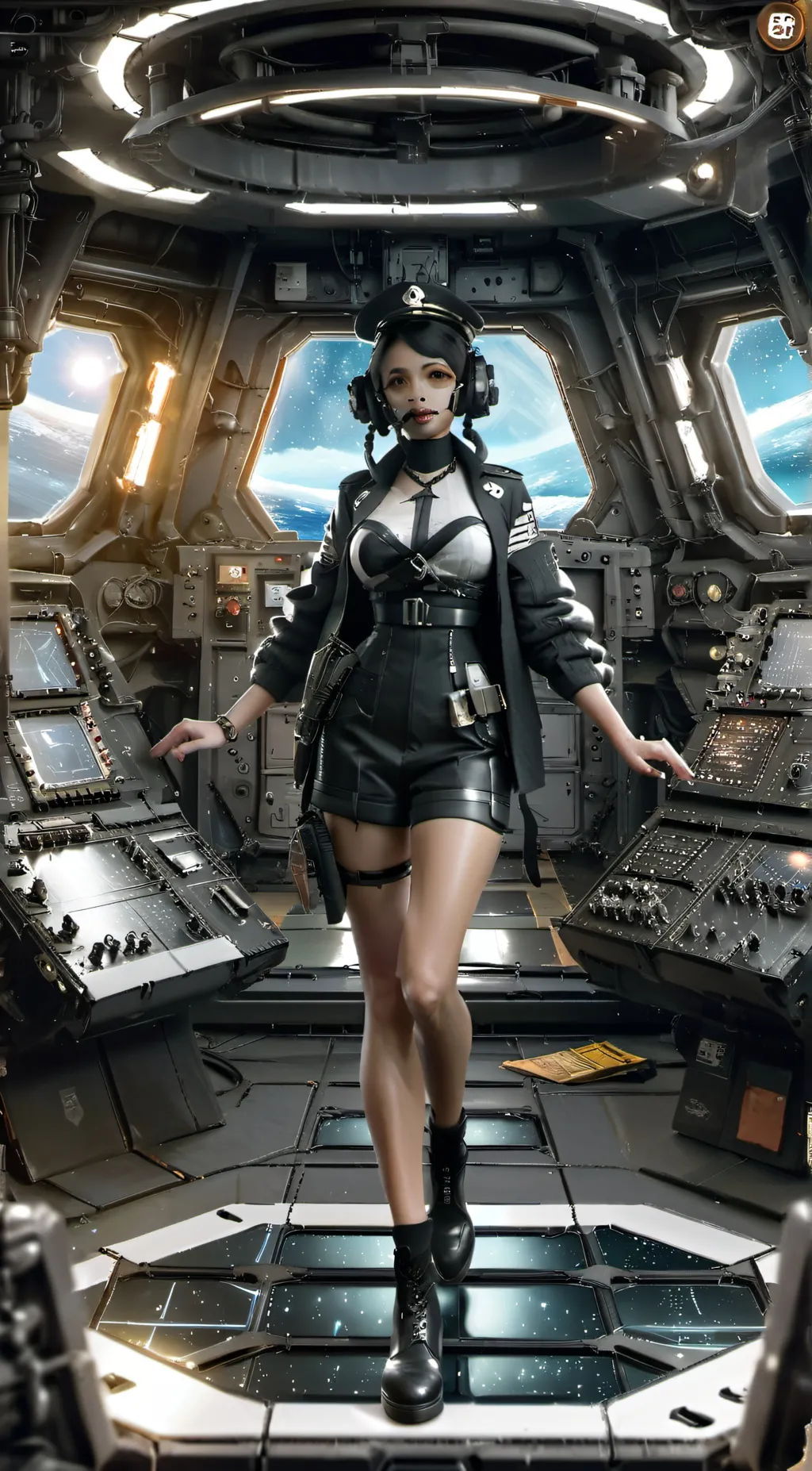 ai character: tactical Droid background
