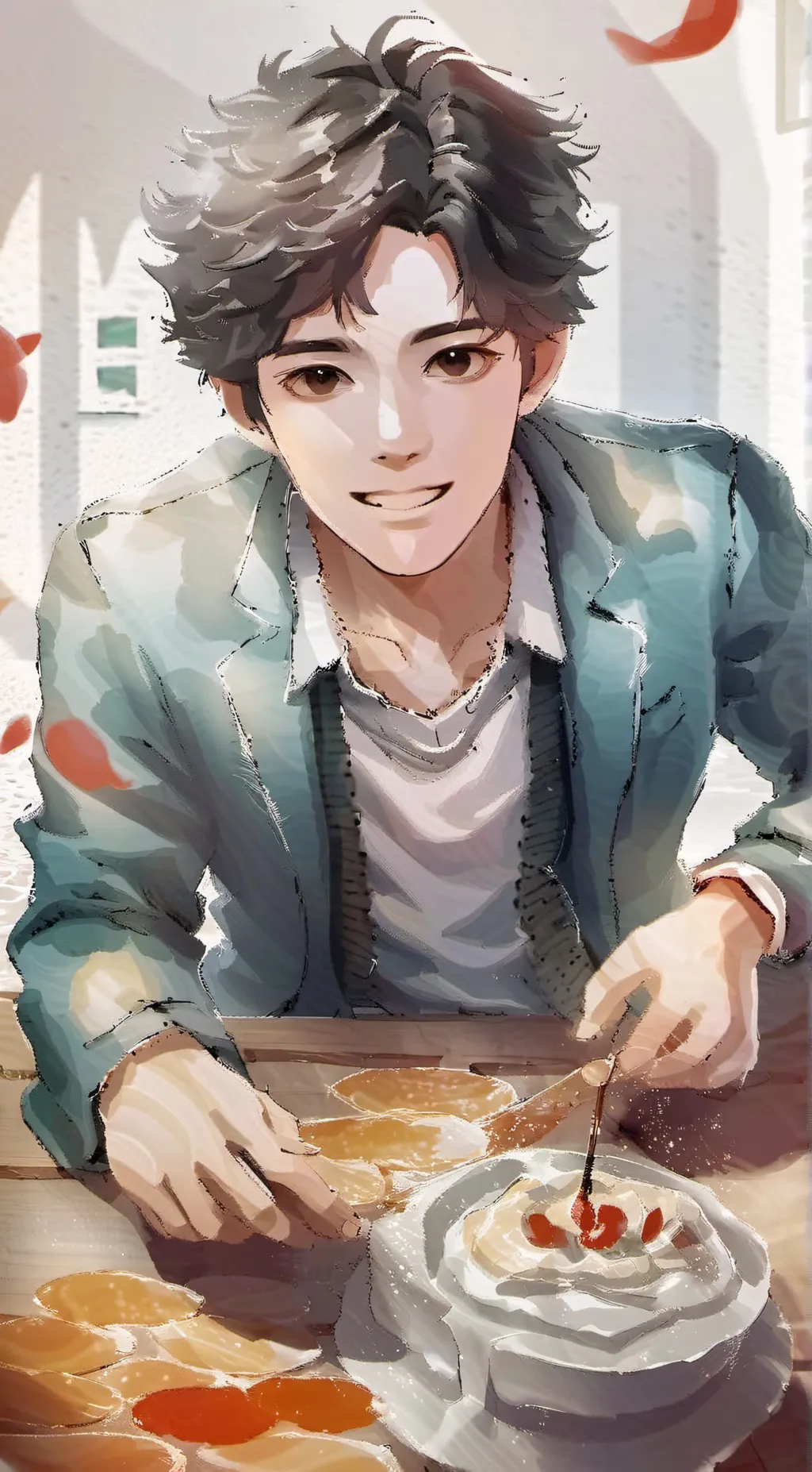 ai character: Alex background