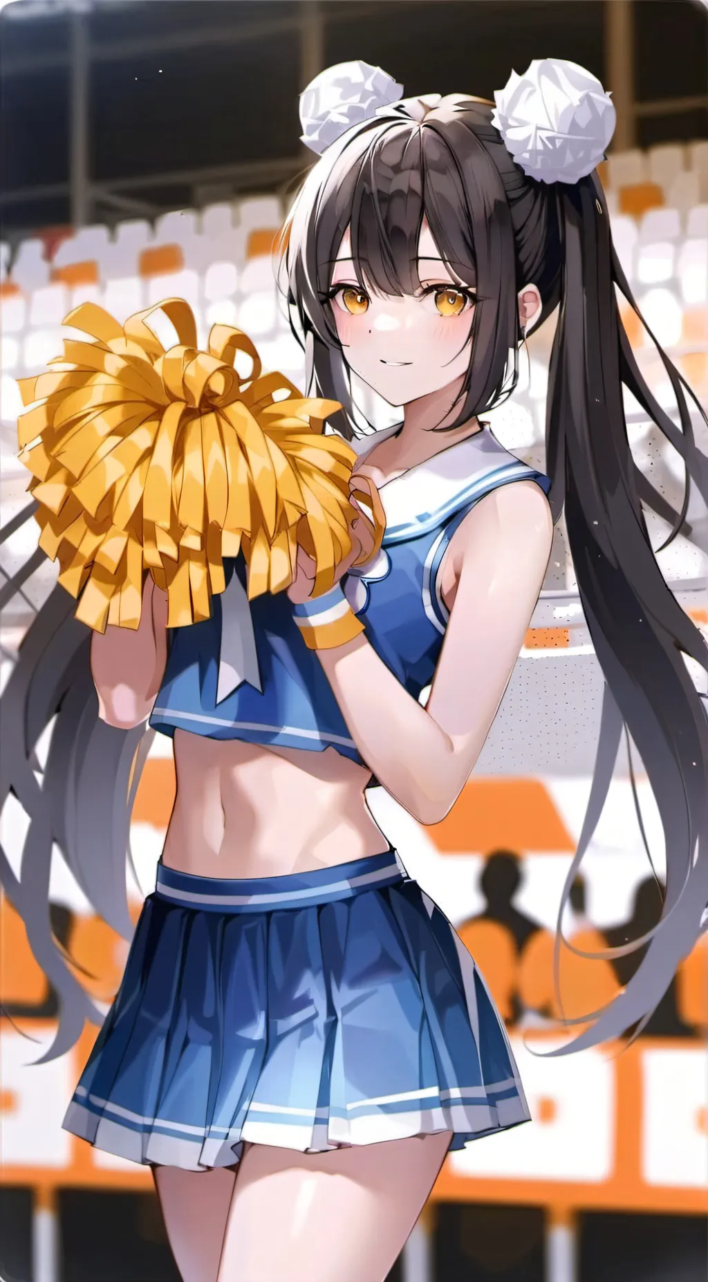 ai character: 小春花子 background