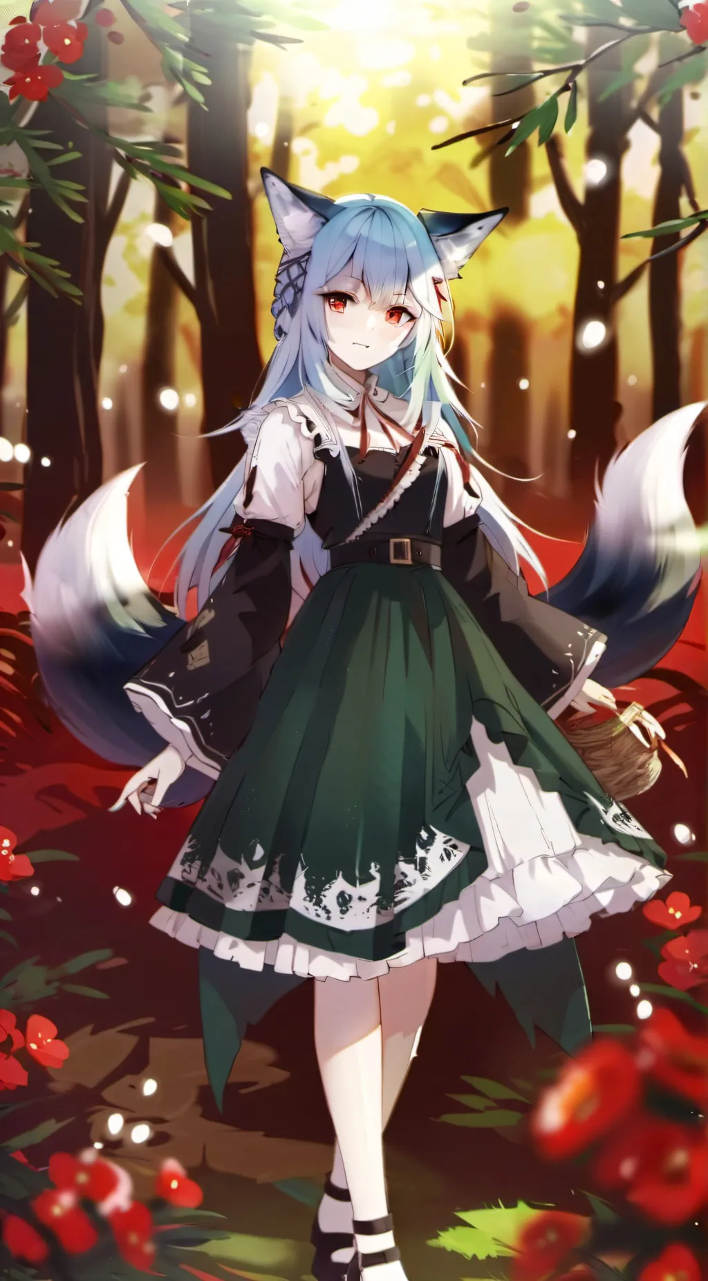 ai character: Aria background