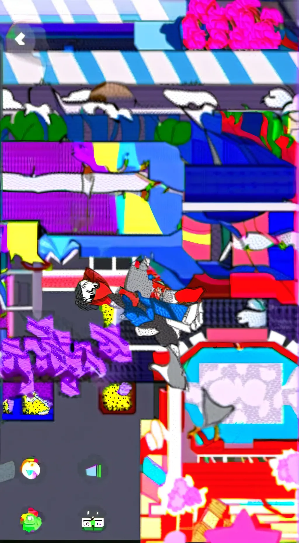 ai character: security breach background