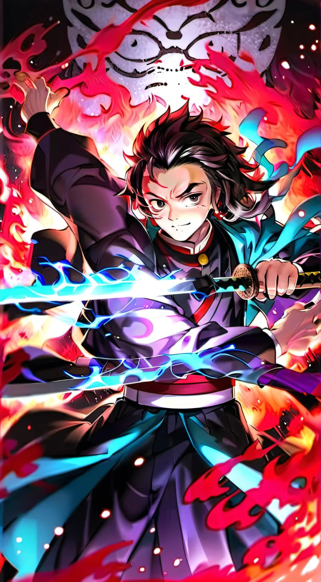 ai character: Demon slayers background