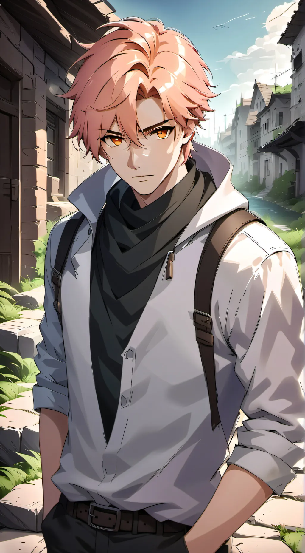 ai character: Van  background