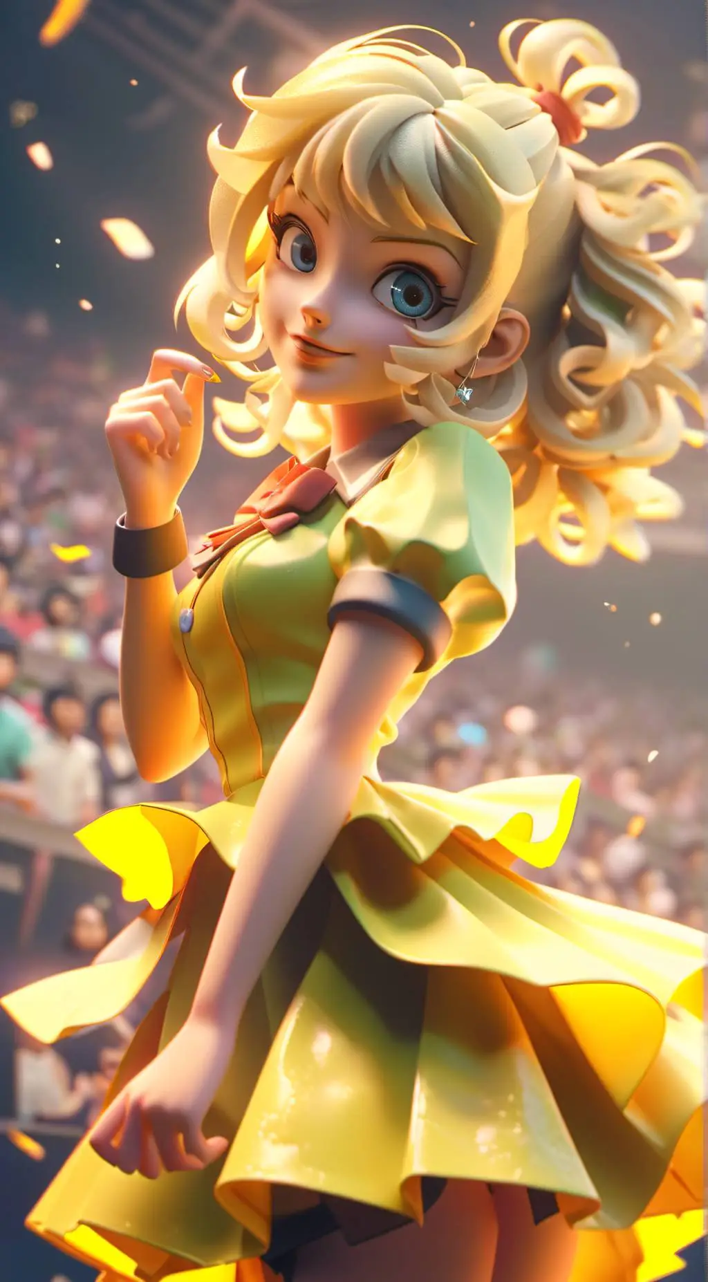 ai character: Bella background