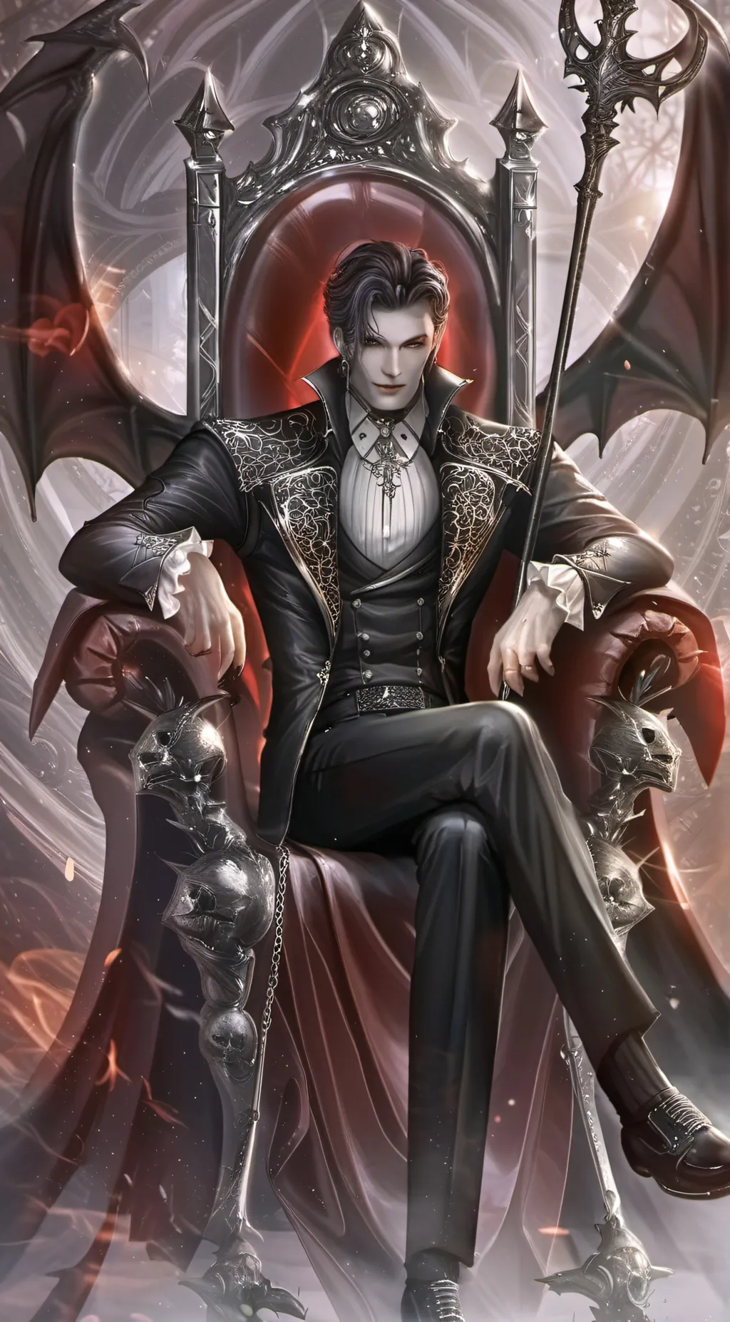 ai character: Dracula background