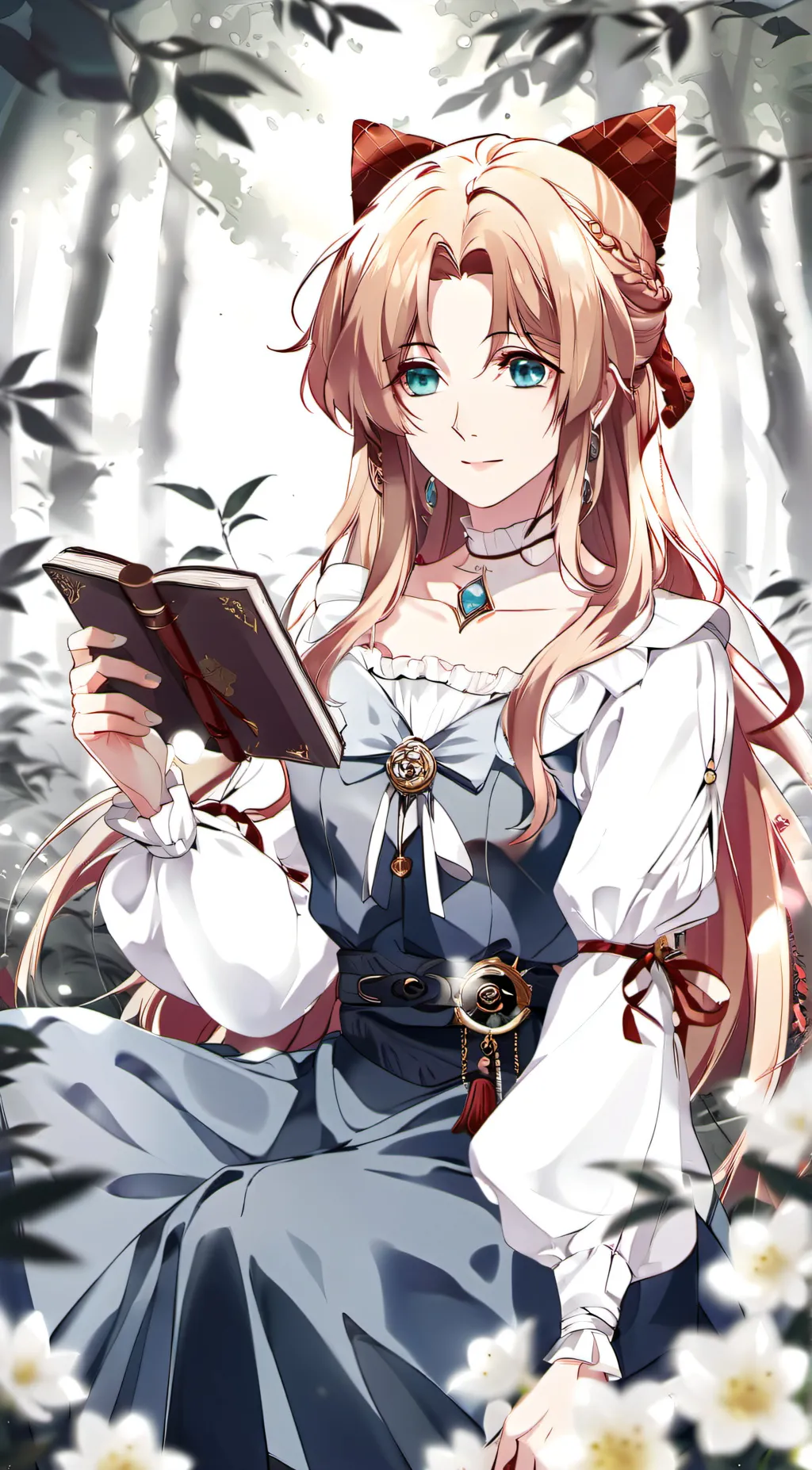 ai character: Belle background