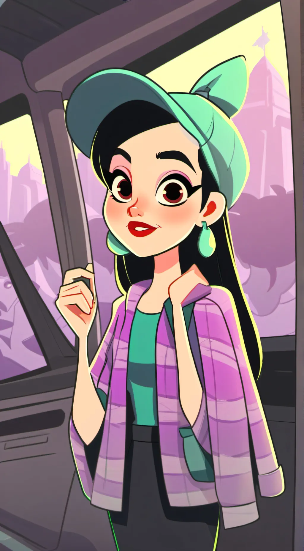 ai character: Parker  background