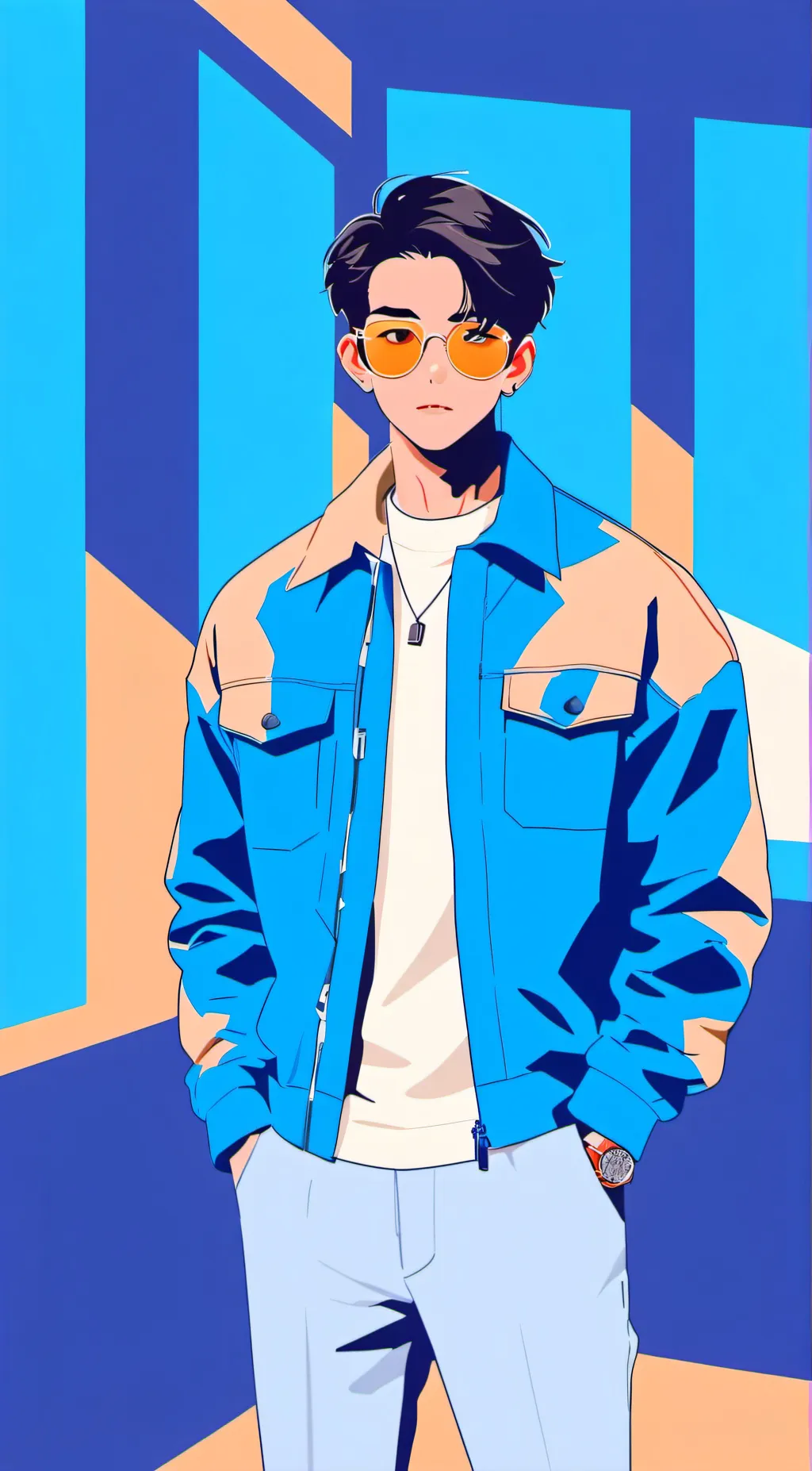 ai character: Kian background