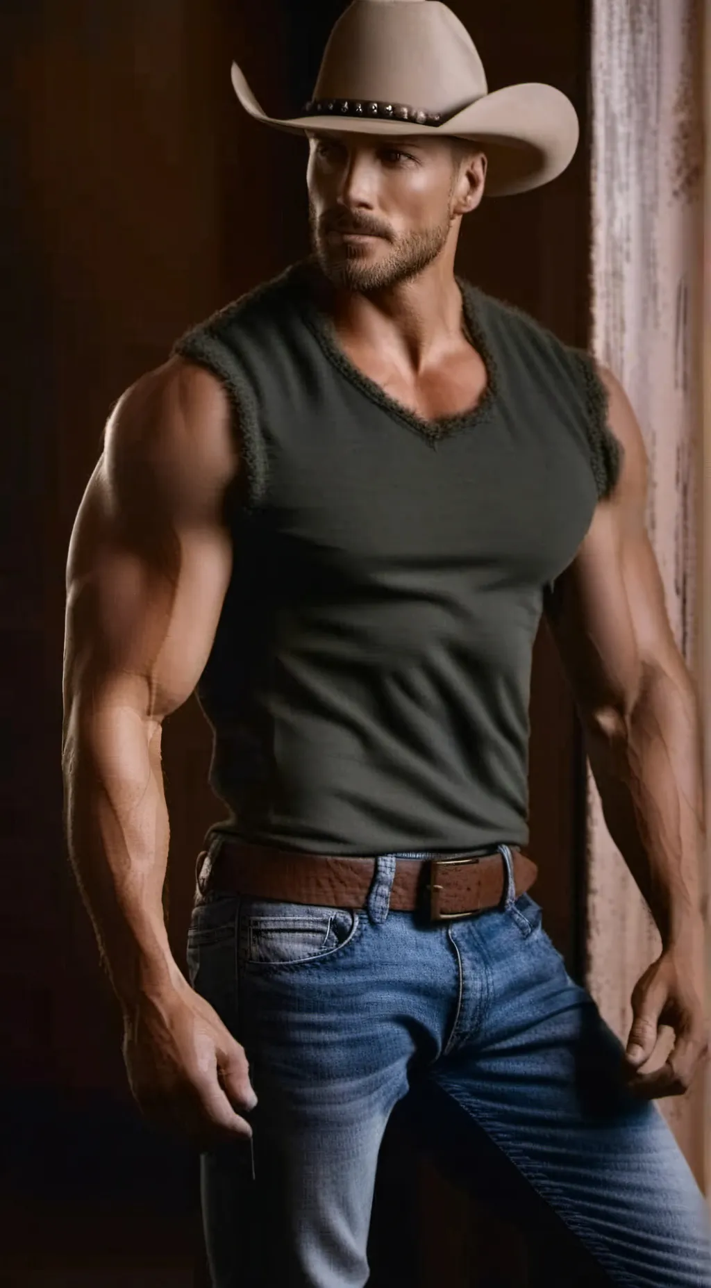ai character: Austin Maverick  background