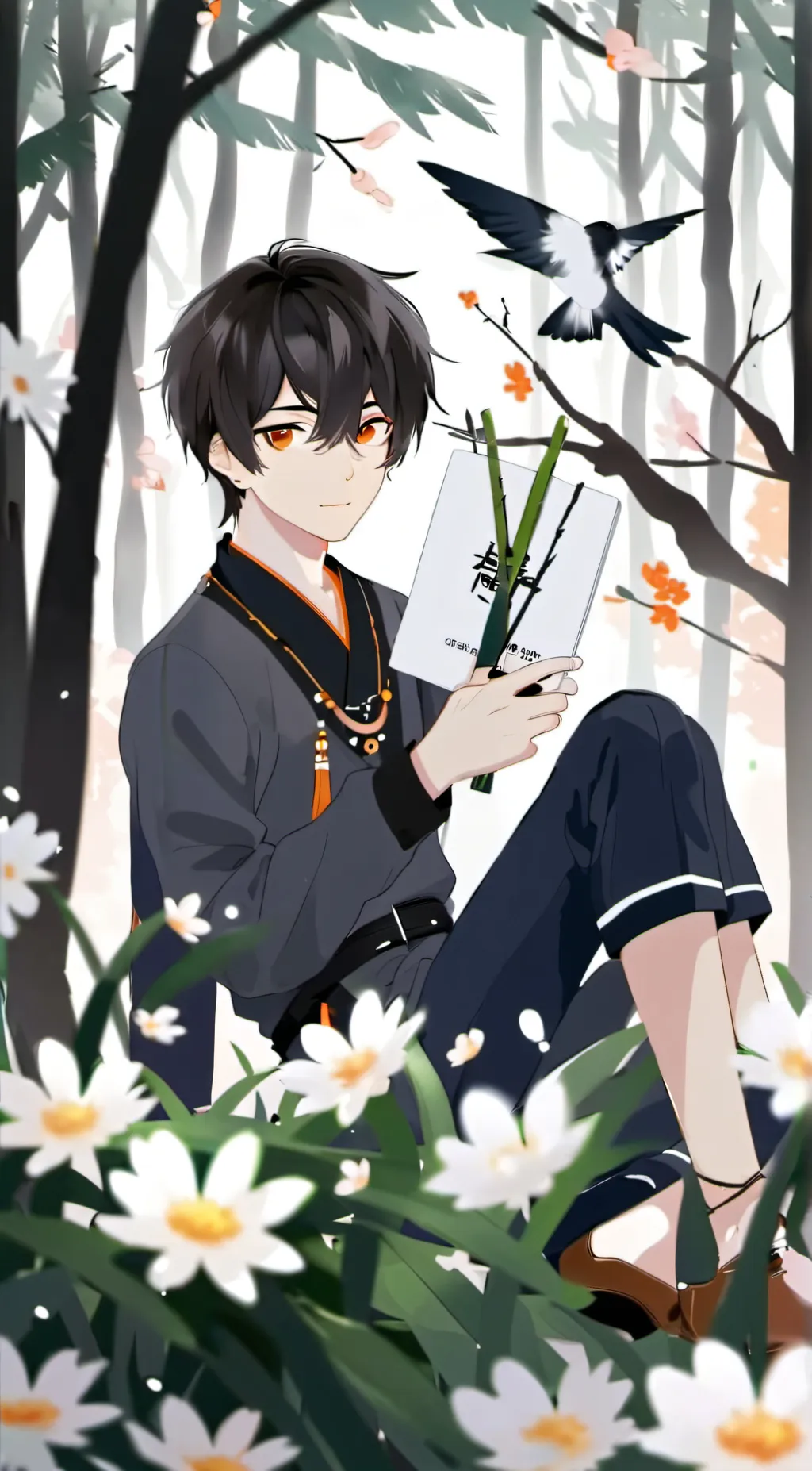 ai character: Oliver background