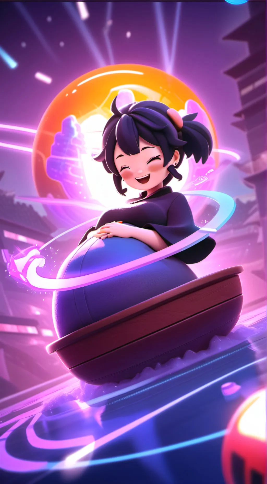 ai character: Selena background