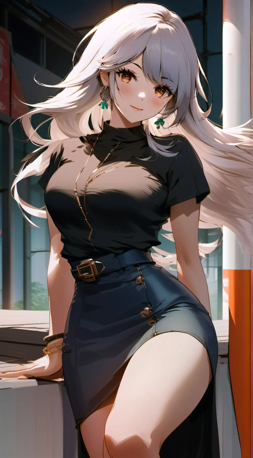ai character: Jade background