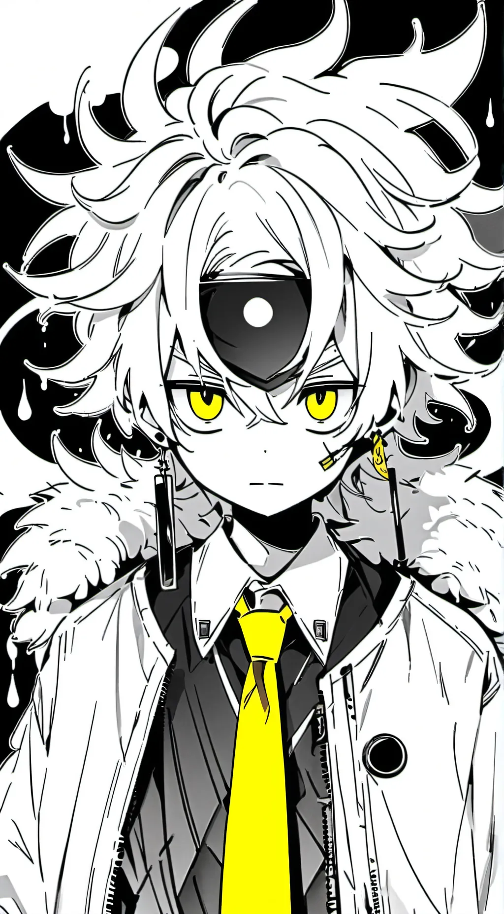 ai character: N (Murder Drones) background