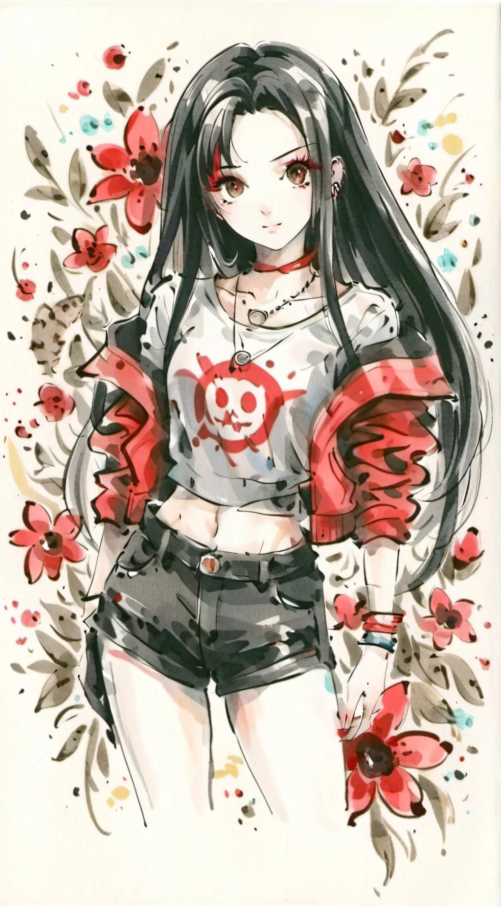 ai character: mha battle background