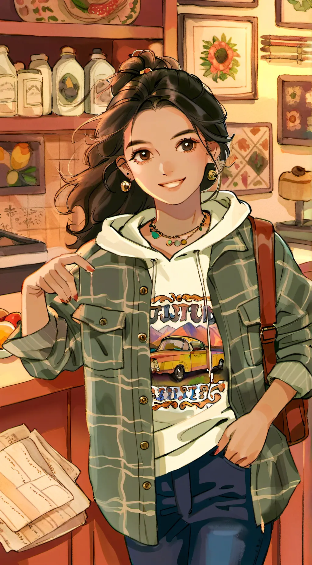 ai character: Amy background