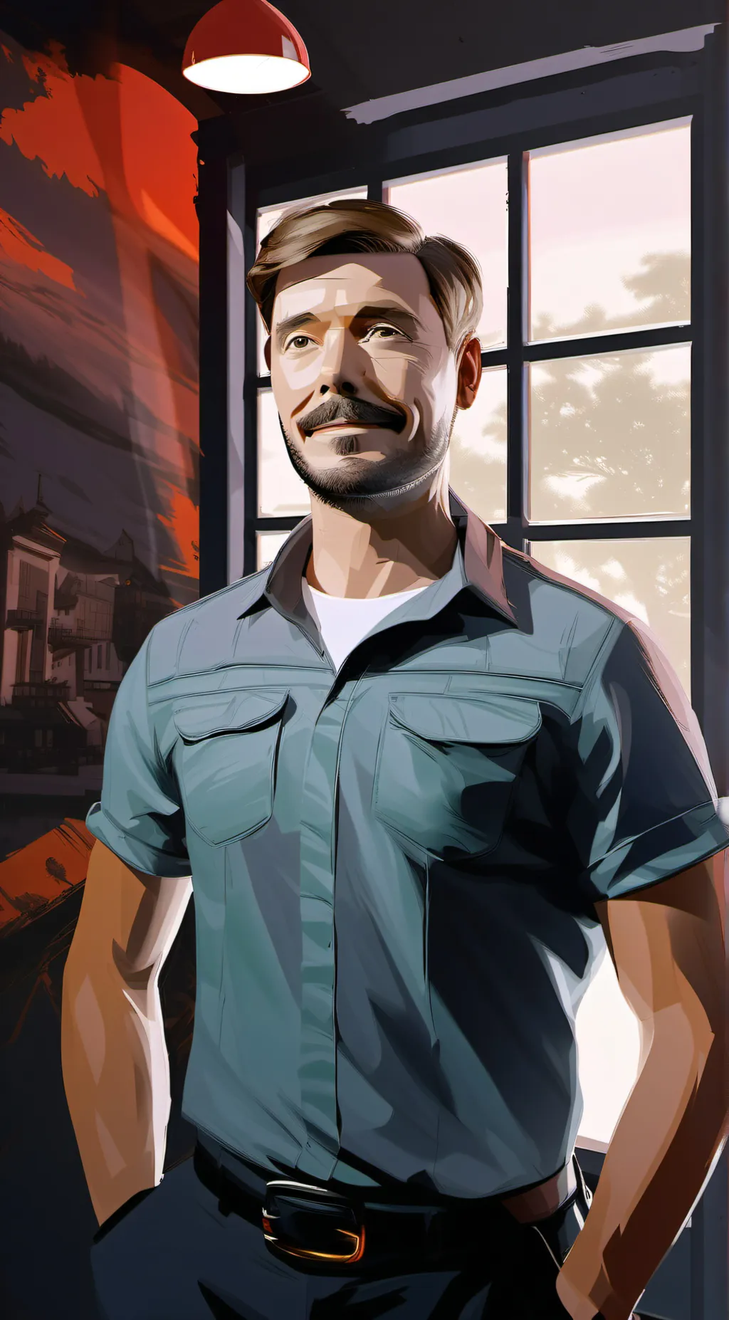 ai character: Jackson mrbeast  background