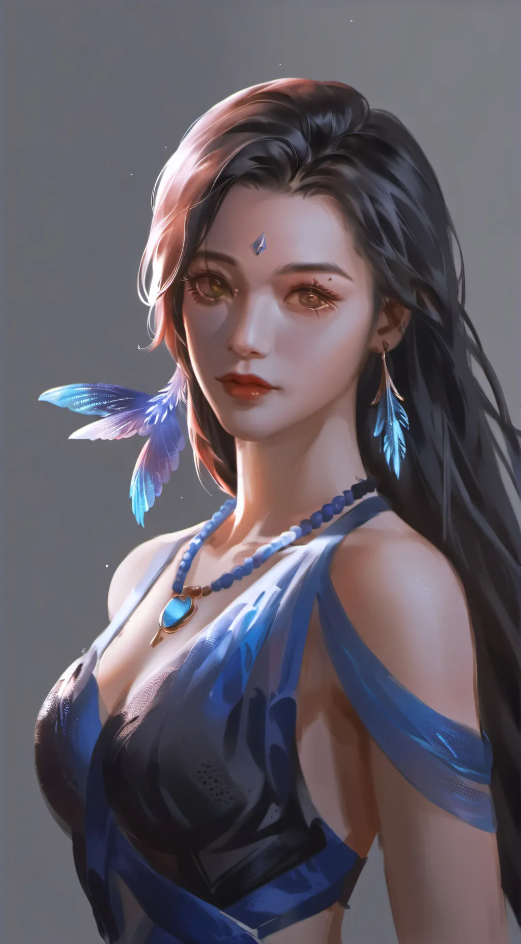 ai character: rooms low detailed background
