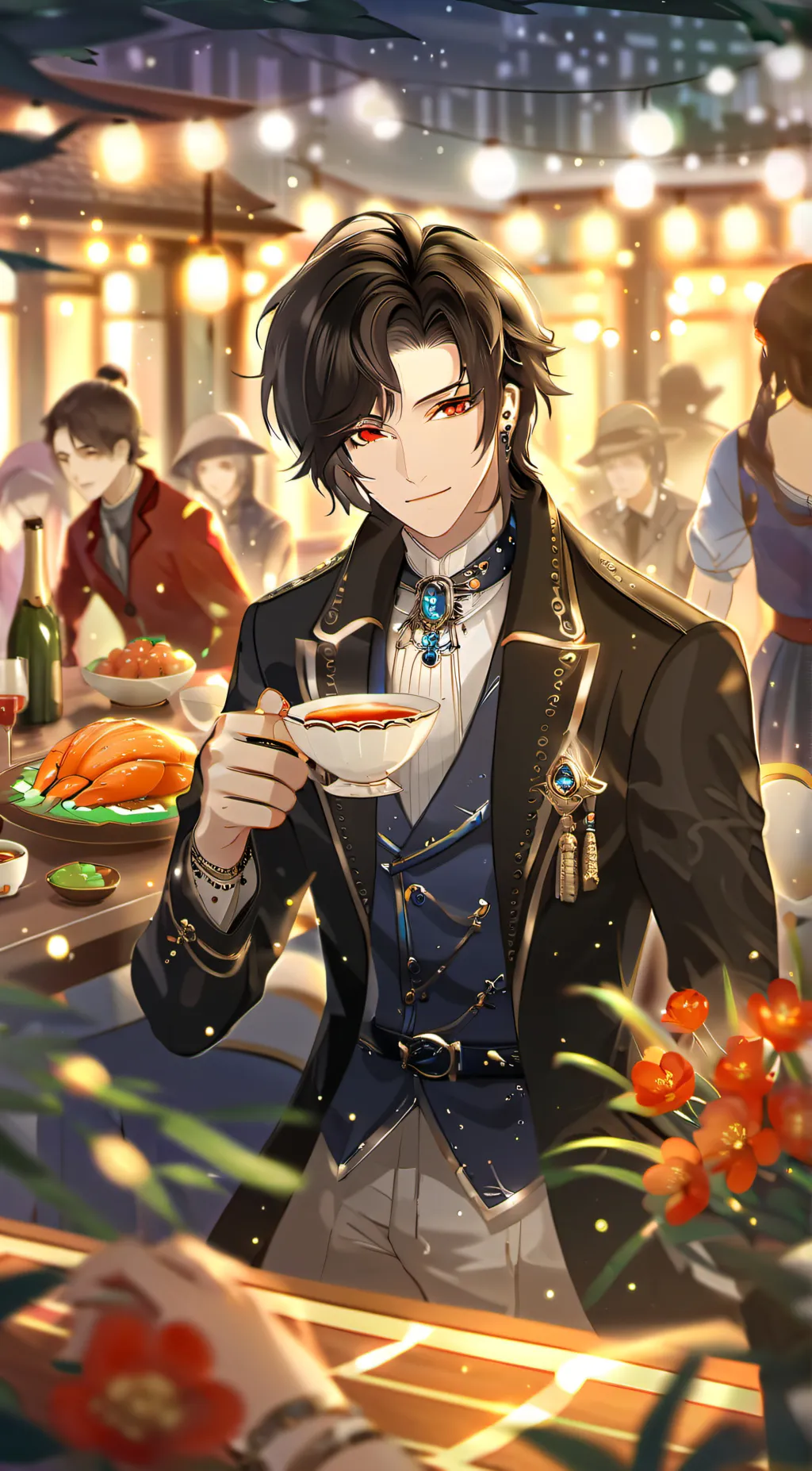 ai character: Zach background