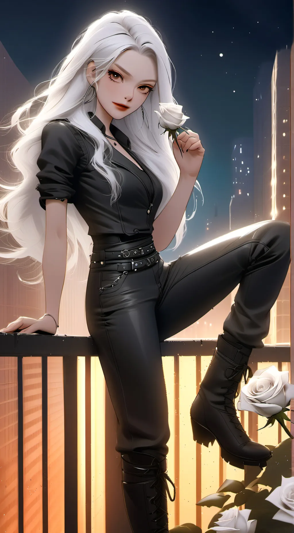 ai character: Nyla background
