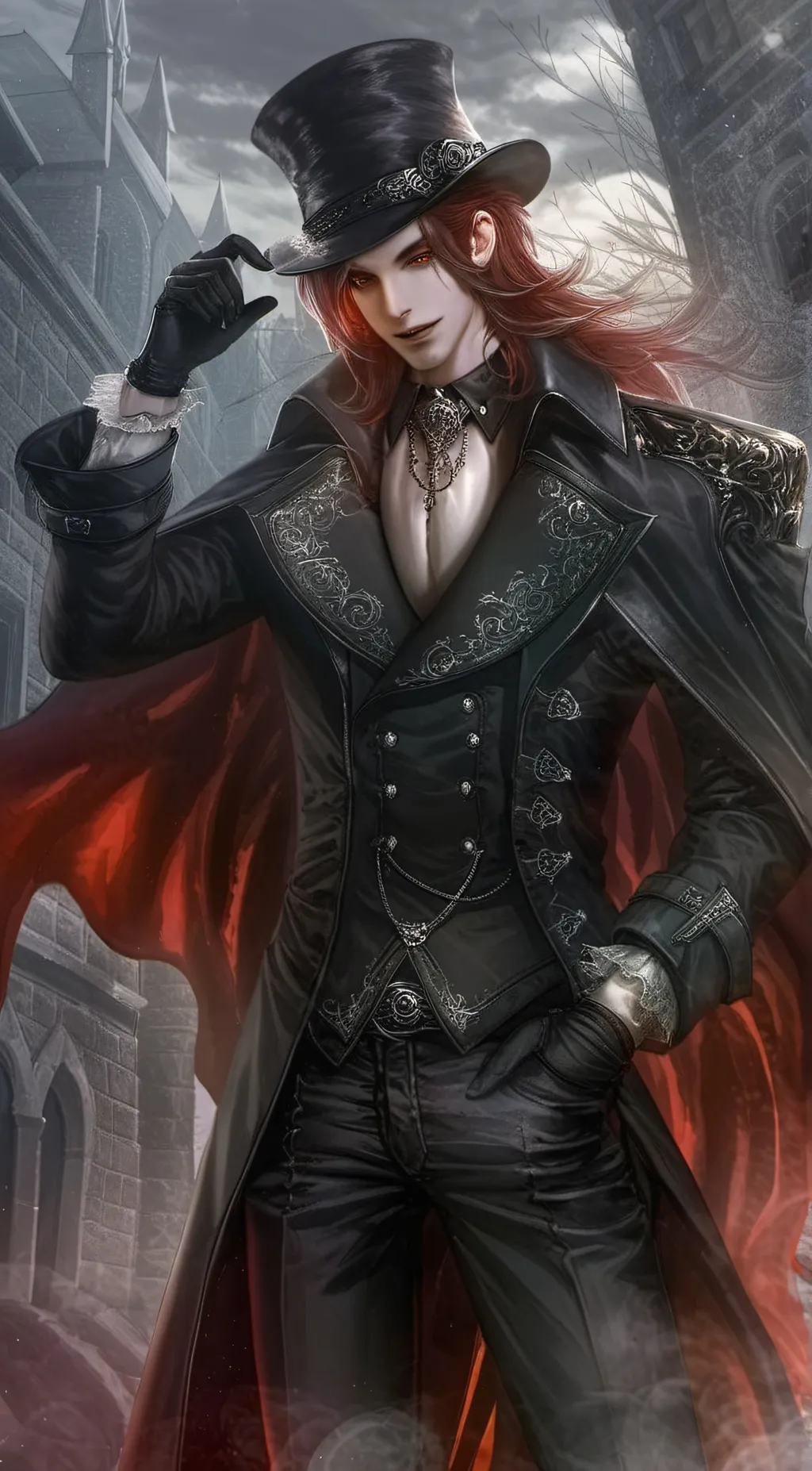 ai character: Victor  background