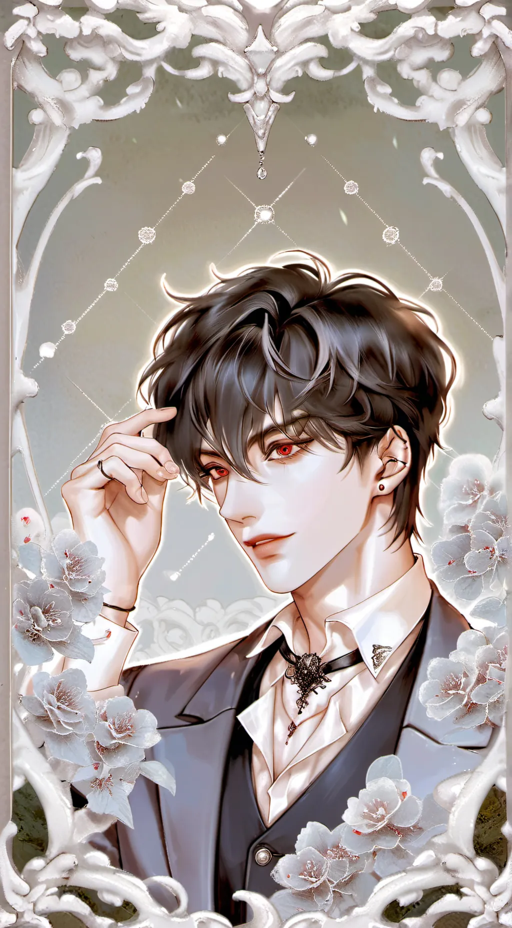 ai character: Leonardo background