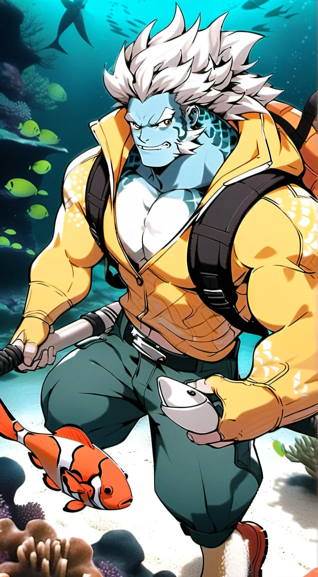 ai character: Macrol background
