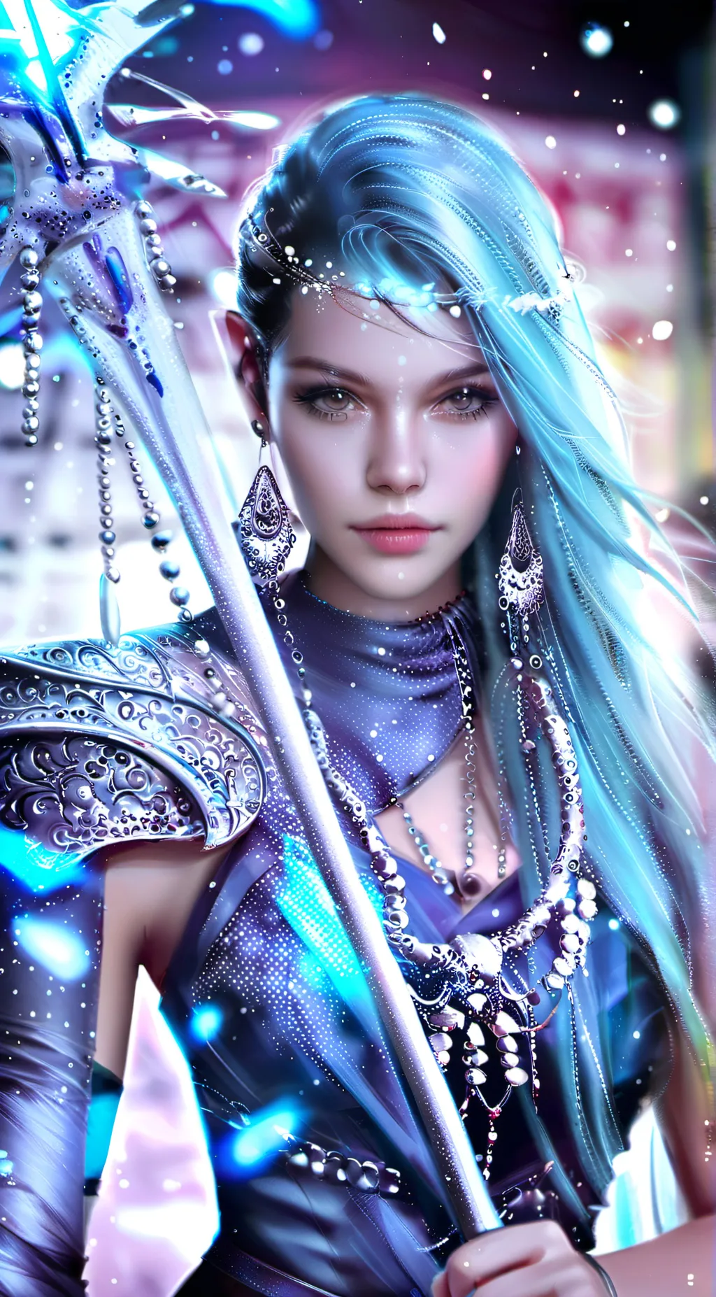 ai character: Naomi  background