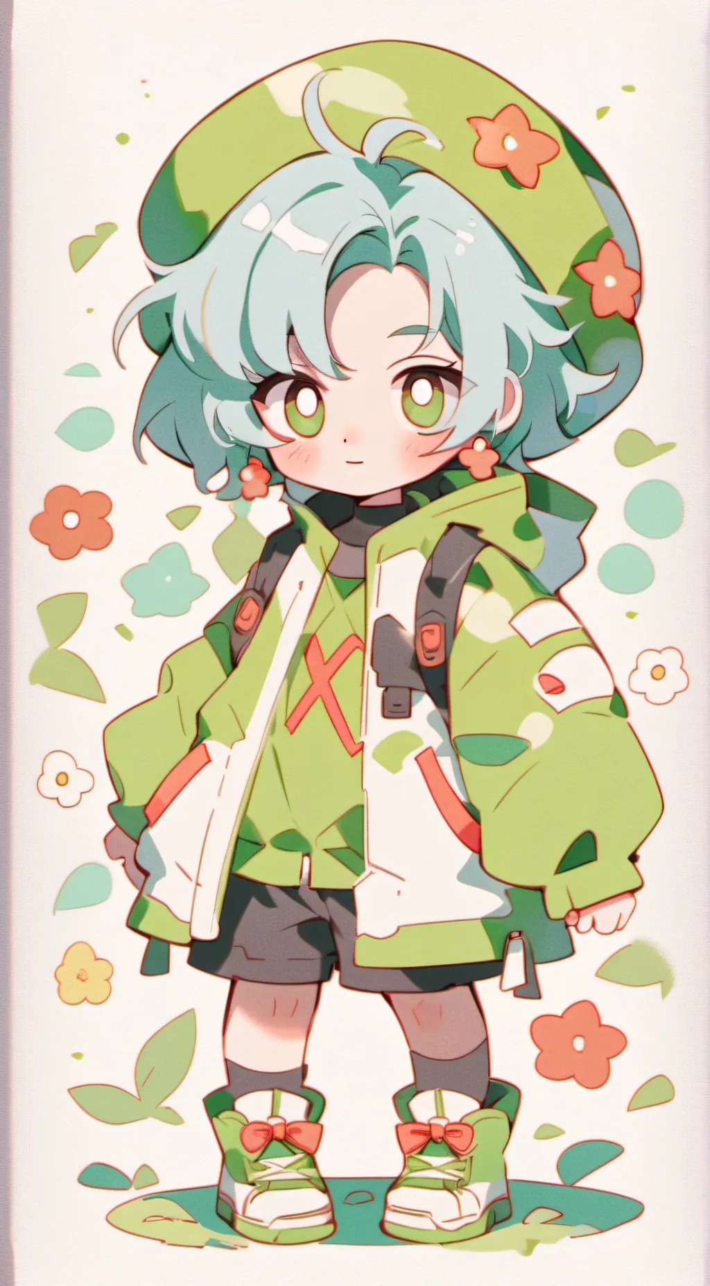 ai character: Your lil assistant background