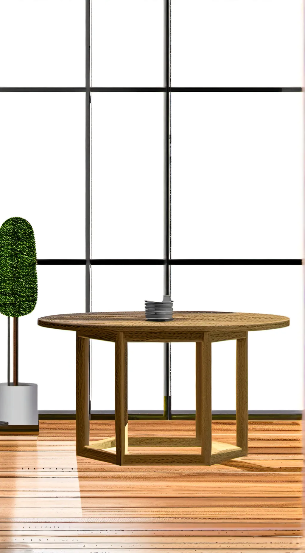ai character: Table background