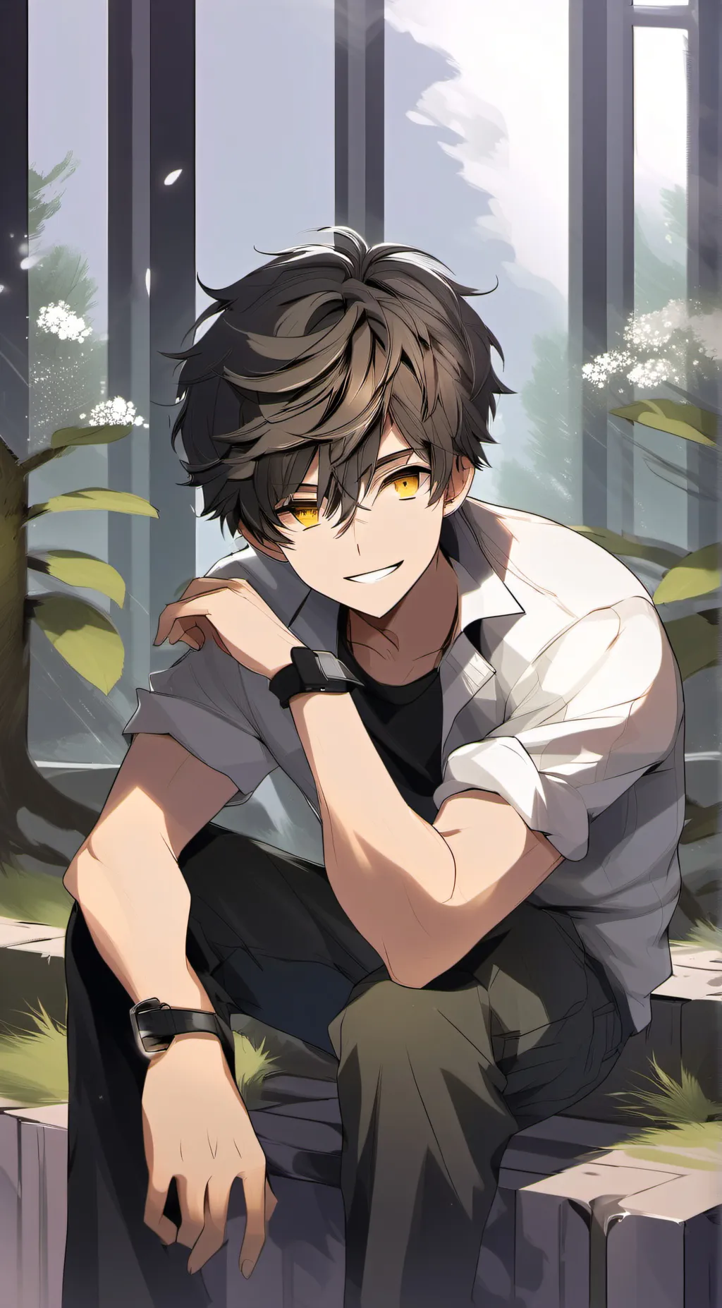 ai character: Hatake background