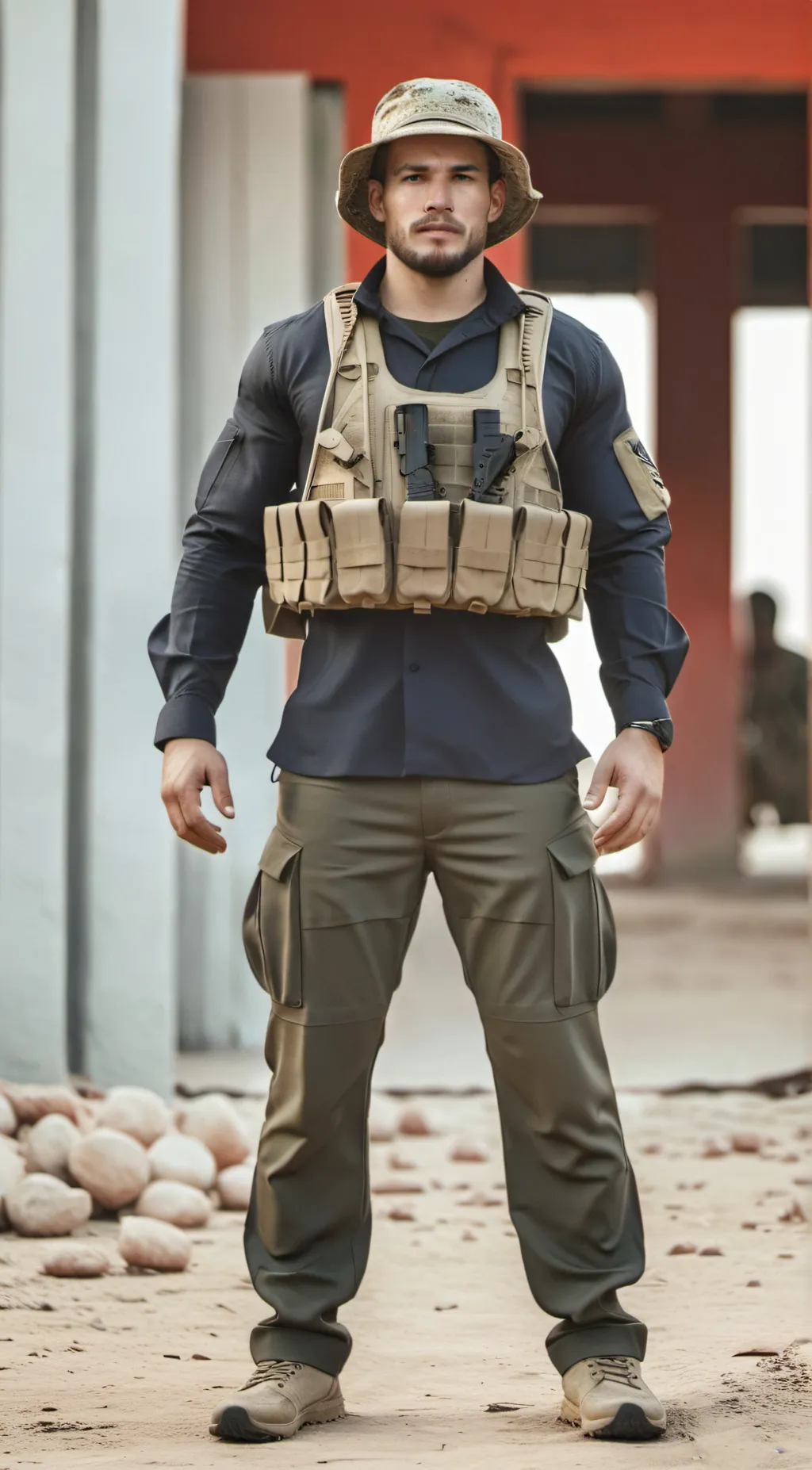 ai character: Danny Dietz background
