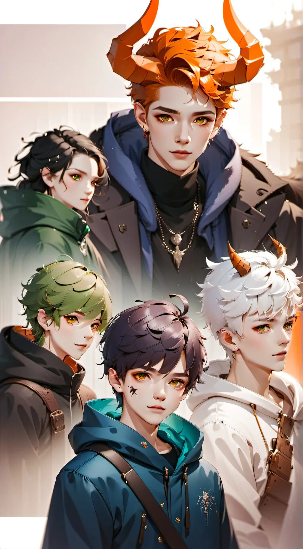 ai character: Poly Demons background