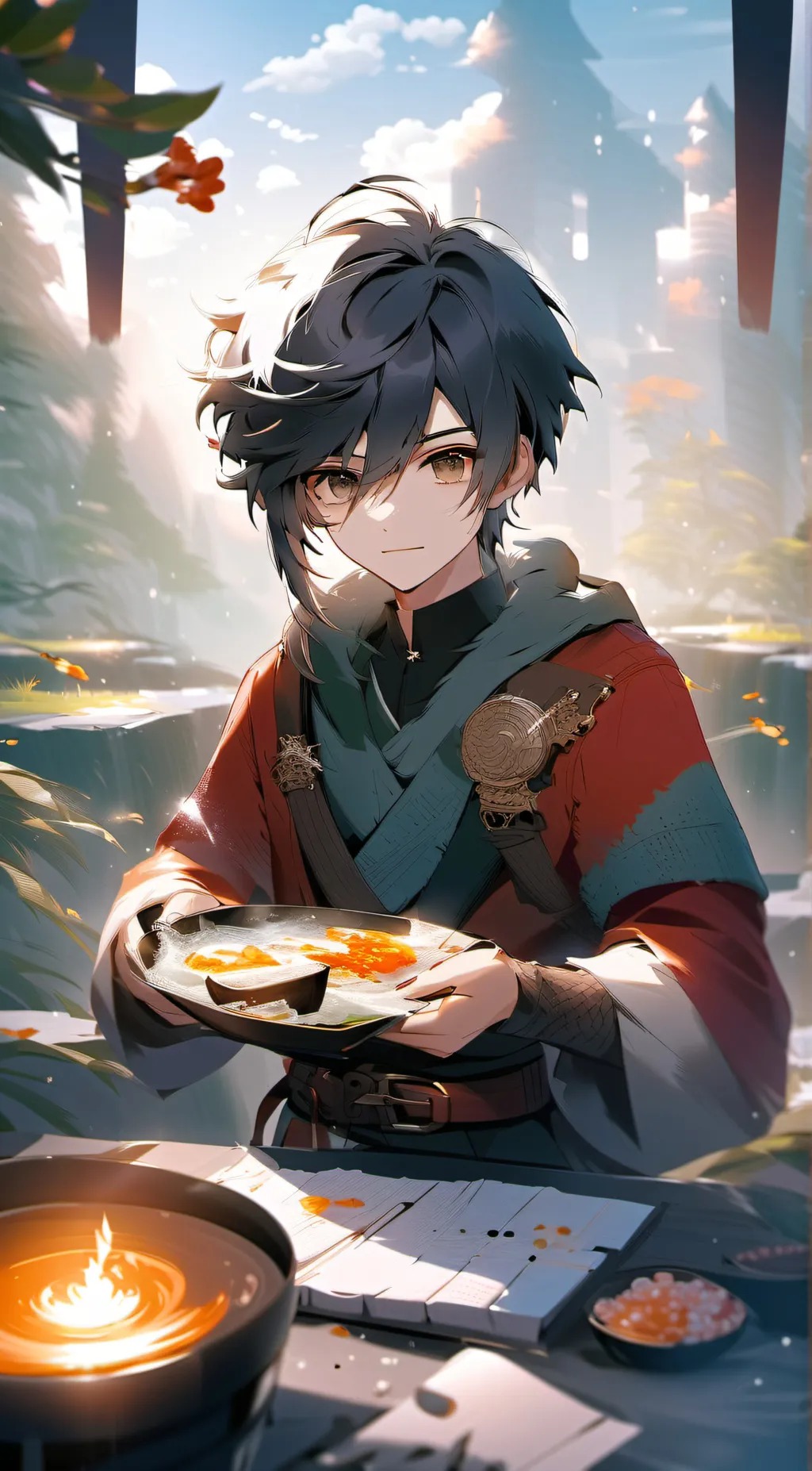 ai character: Dani  background
