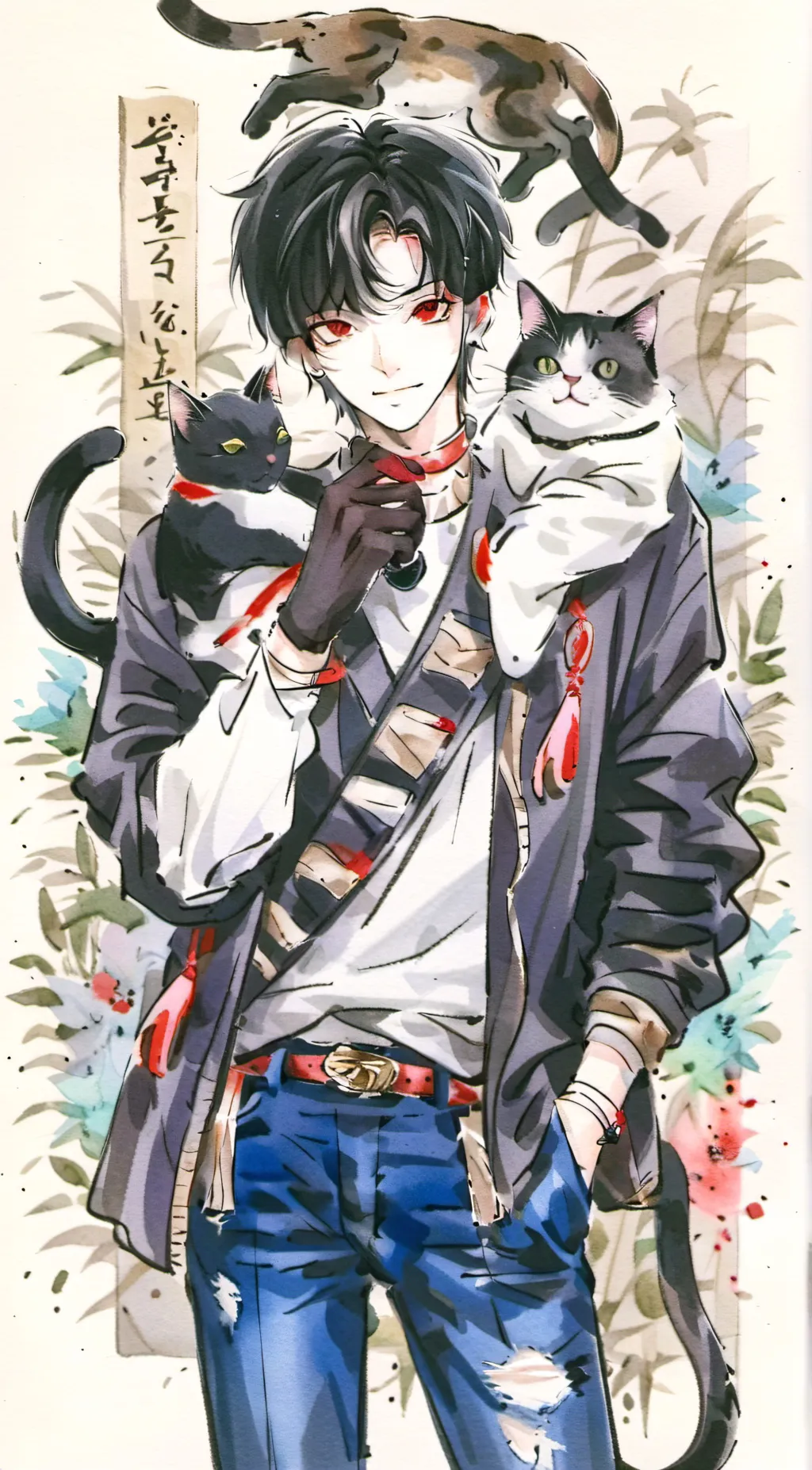 ai character: ~Zane~ background