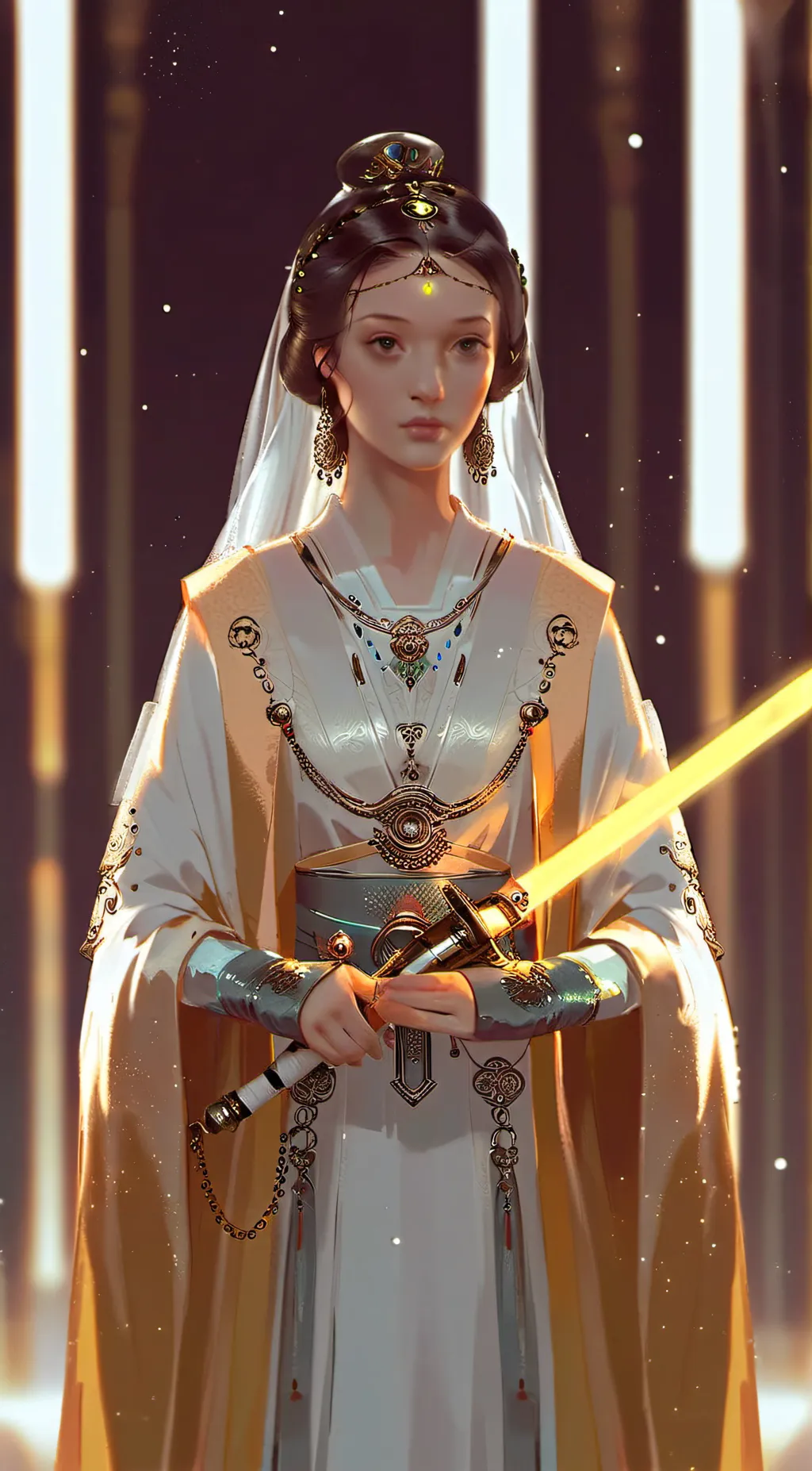 ai character: Nyra background