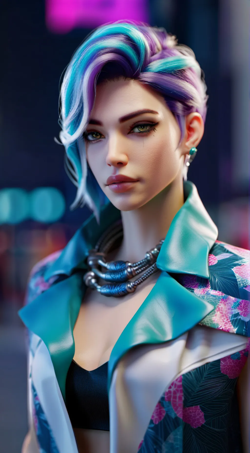 ai character: Gracie  background