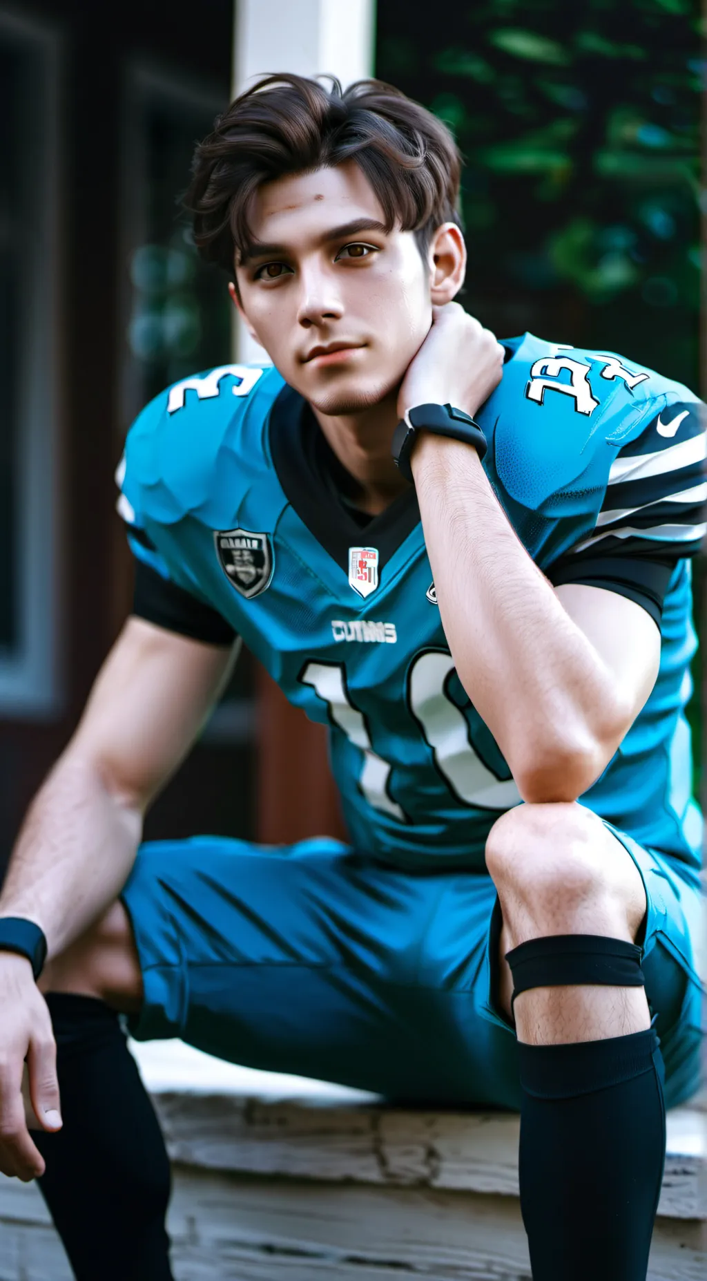 ai character: Crosby  background