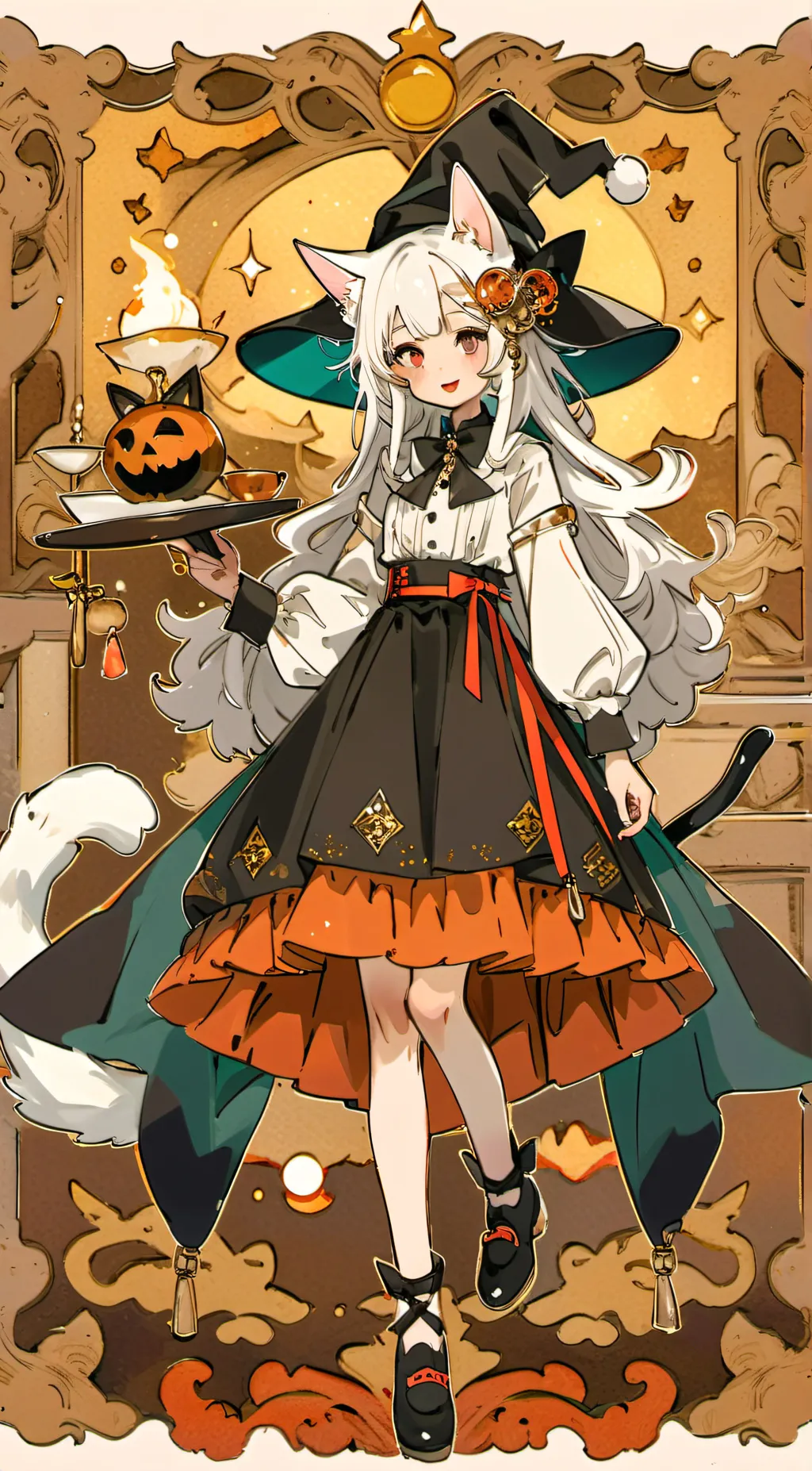 ai character: Crystal background