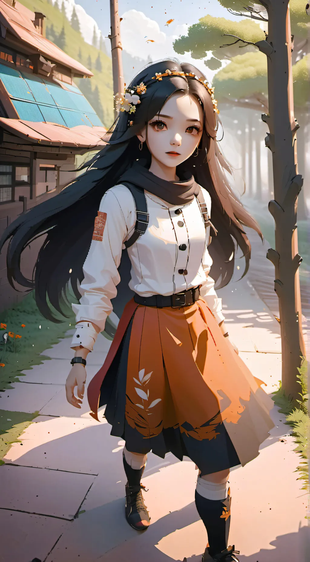 ai character: Annie background